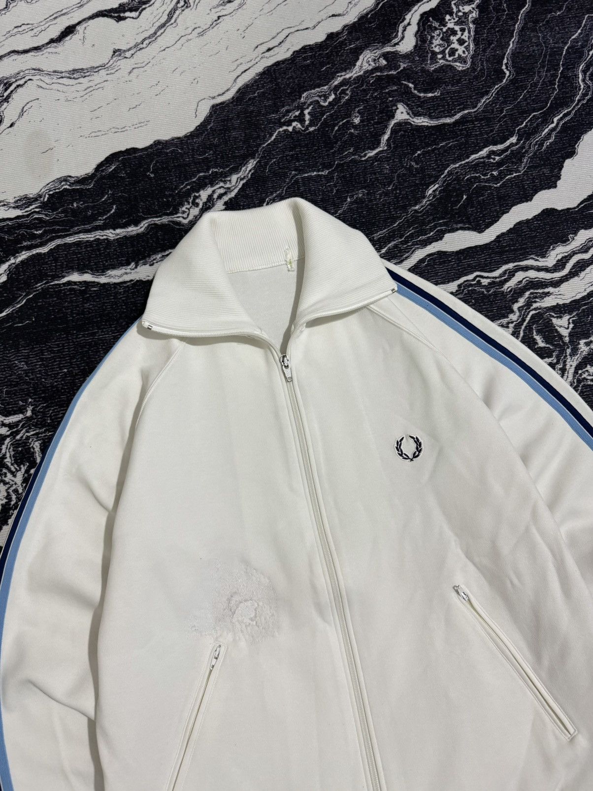 Vintage Vintage 80s 90s fred perry tennis track top Size US S / EU 44-46 / 1 - 2 Thumbnail