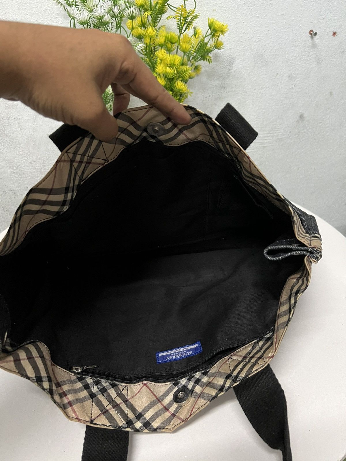 Burberry Vintage Burberry Denim nova Check Size ONE SIZE - 6 Thumbnail