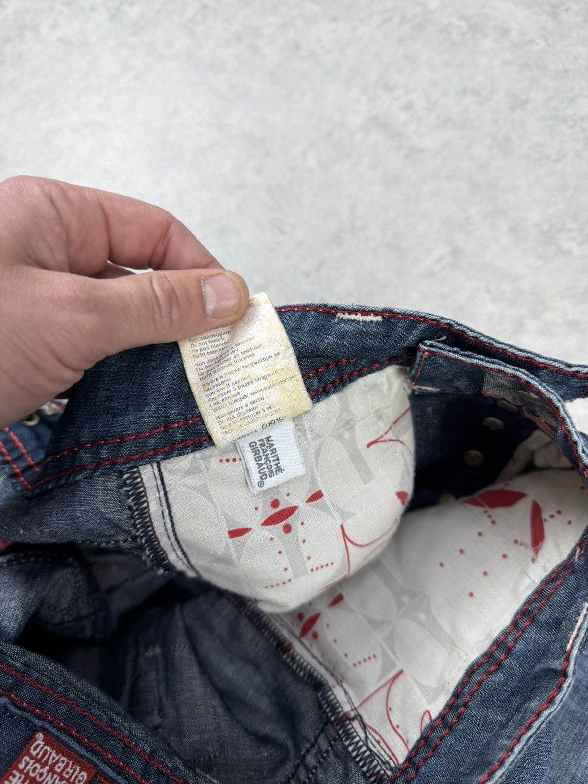 Marithe + Francois Girbaud Marithe Francois Girbaud Next Boyfriend Jeans Womens 28 Size 28" / US 6 / IT 42 - 9 Thumbnail