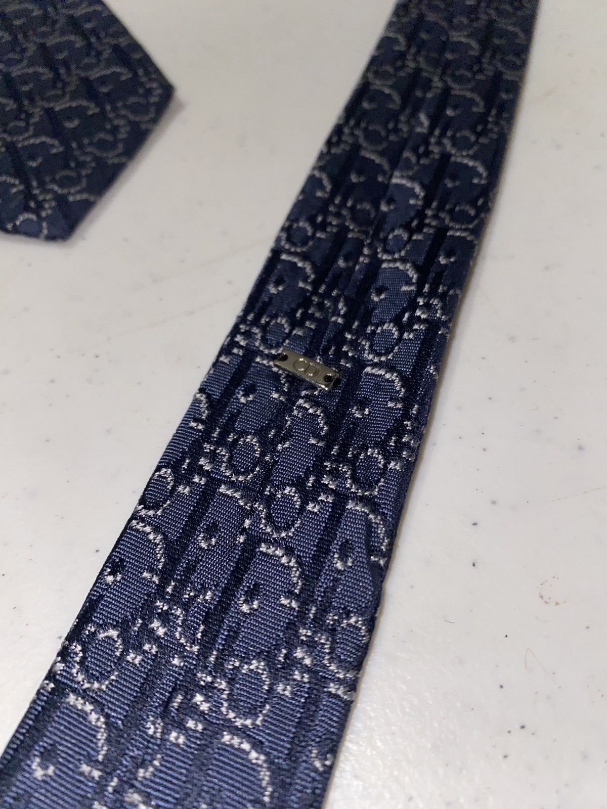 Dior Dior Monogram Tie Size ONE SIZE - 5 Thumbnail