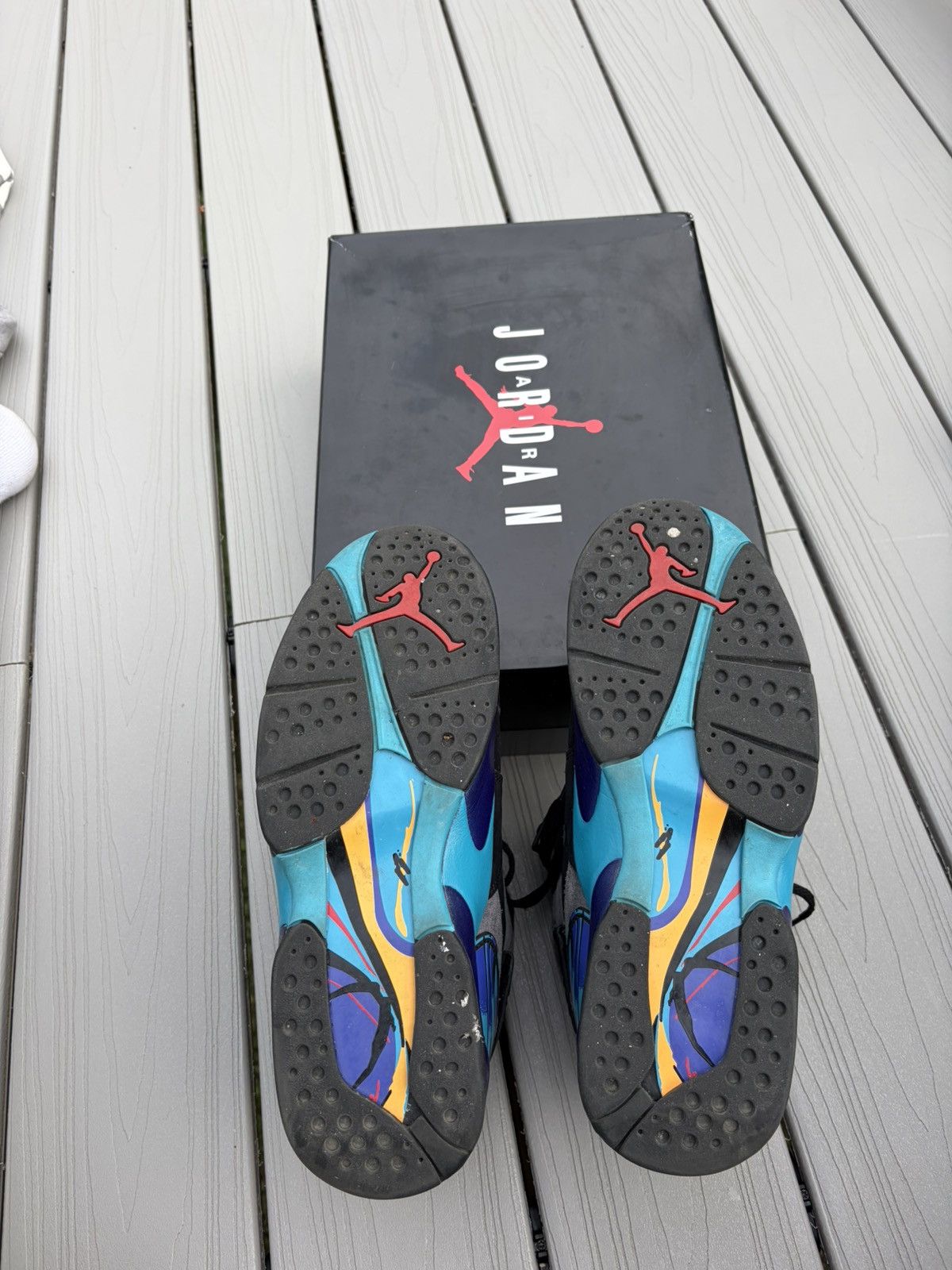 Jordan Brand Air Jordan 8 Retro 'Aqua' 2025 Size US 10 / EU 43 - 6 Thumbnail