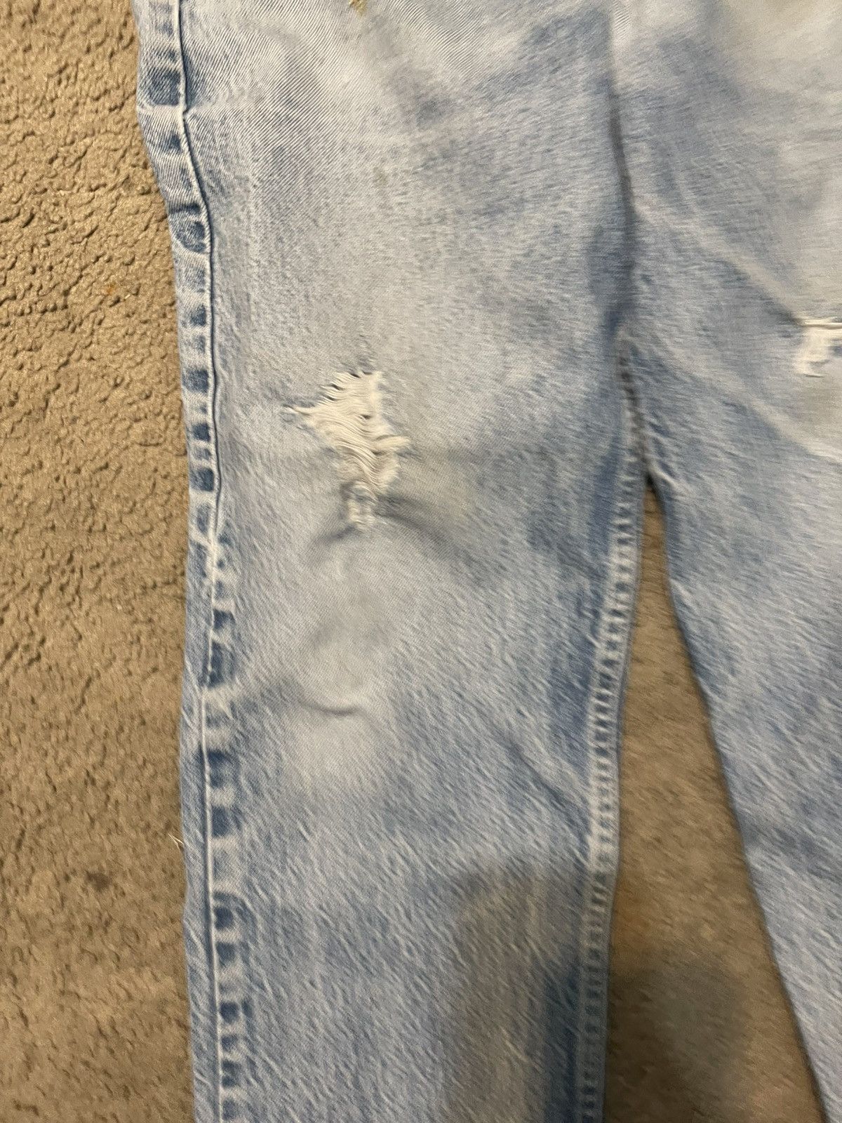 Carhartt Distressed straight fit jeans carhartt Size US 32 / EU 48 - 3 Thumbnail