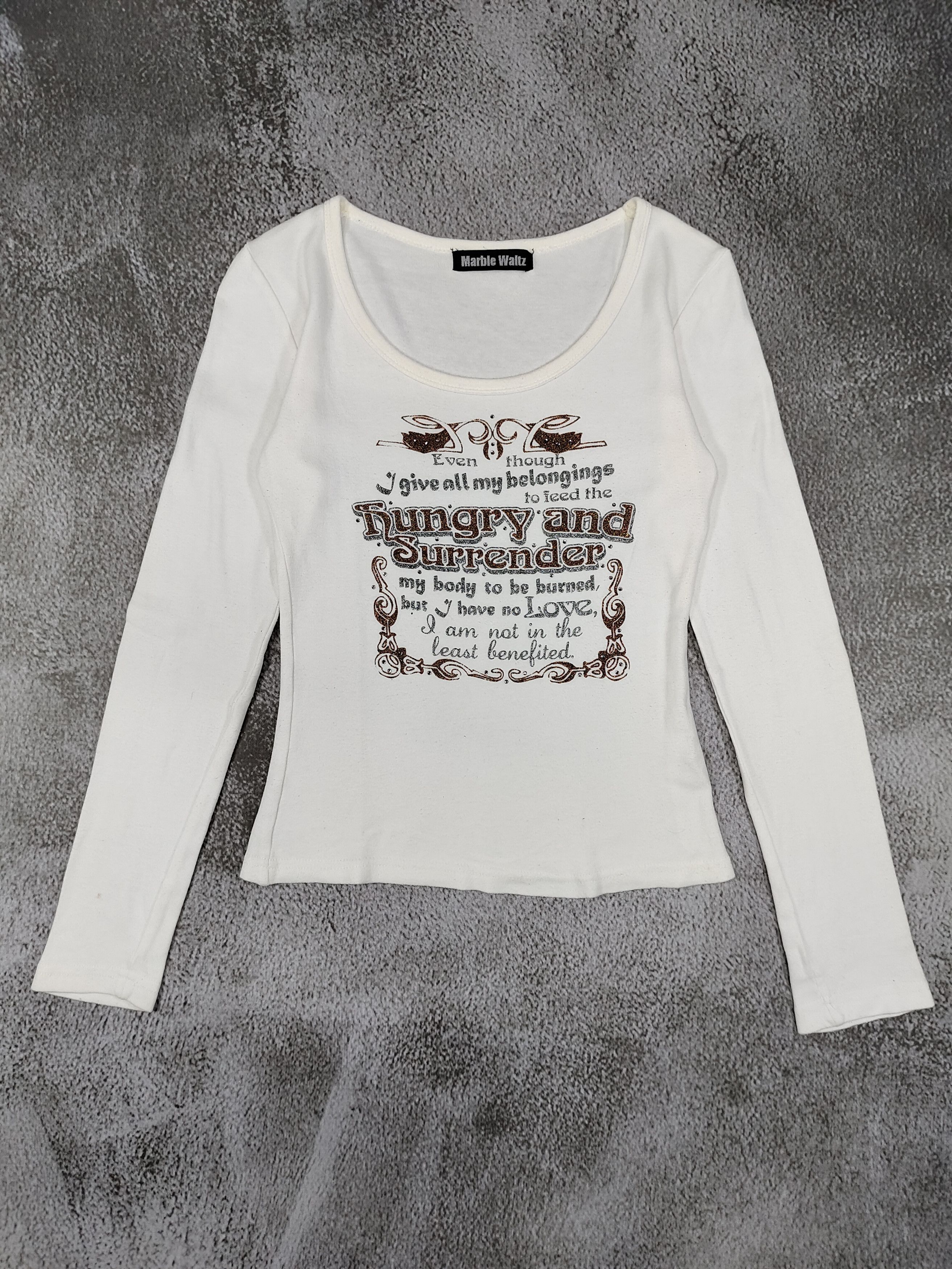 Seditionaries 00s Marble Waltz🇯🇵 Gothic Typography Glitter Rhinestone Size M / US 6-8 / IT 42-44 - 1 Thumbnail