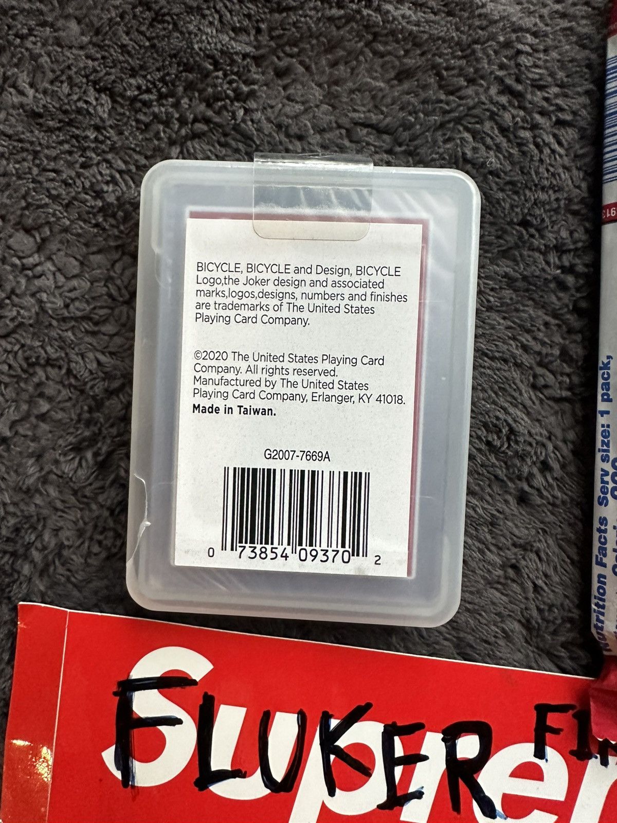 Supreme Supreme x Oreo + Supreme x Bicycle Clear Playing Cards Size ONE SIZE - 3 Thumbnail