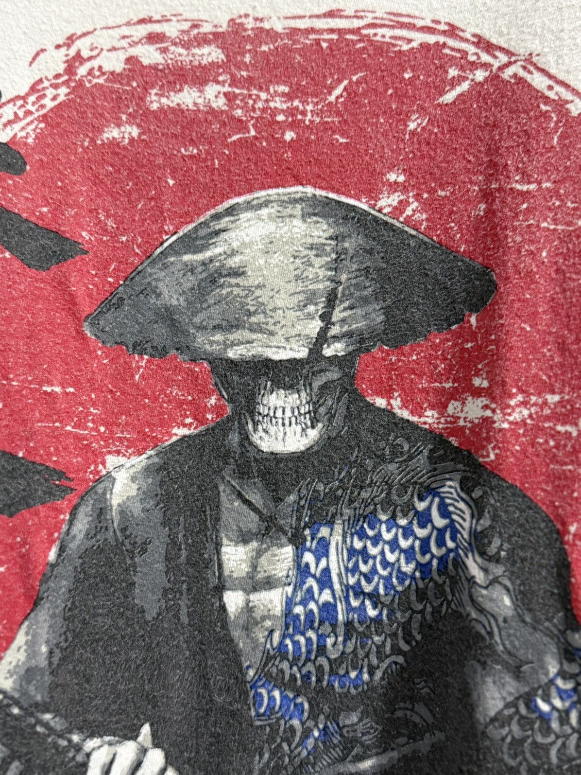 Anime Japanese Samurai Warrior Ronin Anime Faded Tee Size US XL / EU 56 / 4 - 3 Thumbnail