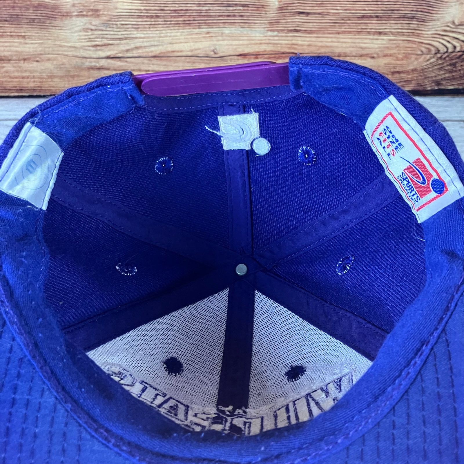 Sports Specialties × Vintage 1990s Kansas State Wildcats Sports Specialties Snapback Hat Size ONE SIZE - 6 Thumbnail
