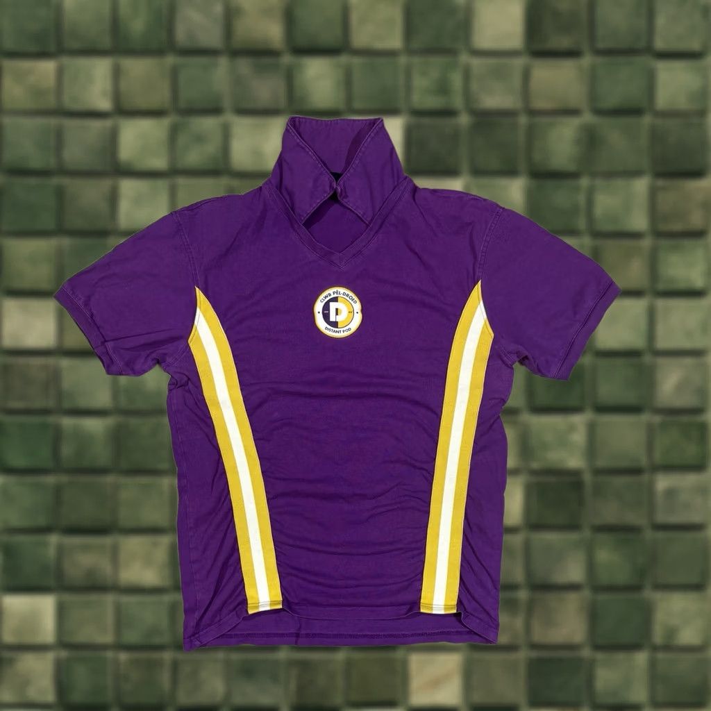 Vintage Admiral Shirt The Socially Distant Sports Bar Club Pêl-Droed Jersey Size M Mens Purple Sports Shirt Size US M / EU 48-50 / 2 - 1 Thumbnail