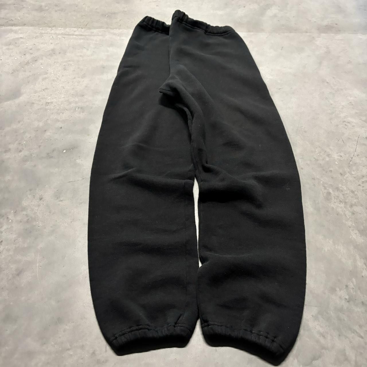 Russell Athletic × Vintage Crazy Vintage 90s Black Russell Made In USA Essential Sweatpants! Size US 30 / EU 46 - 3 Thumbnail