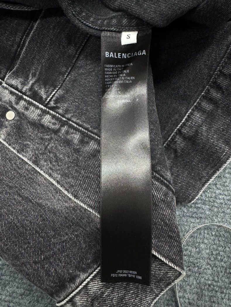 Balenciaga Balenciaga 520 series denim jacket-2506 Size US XS / EU 42 / 0 - 5 Thumbnail