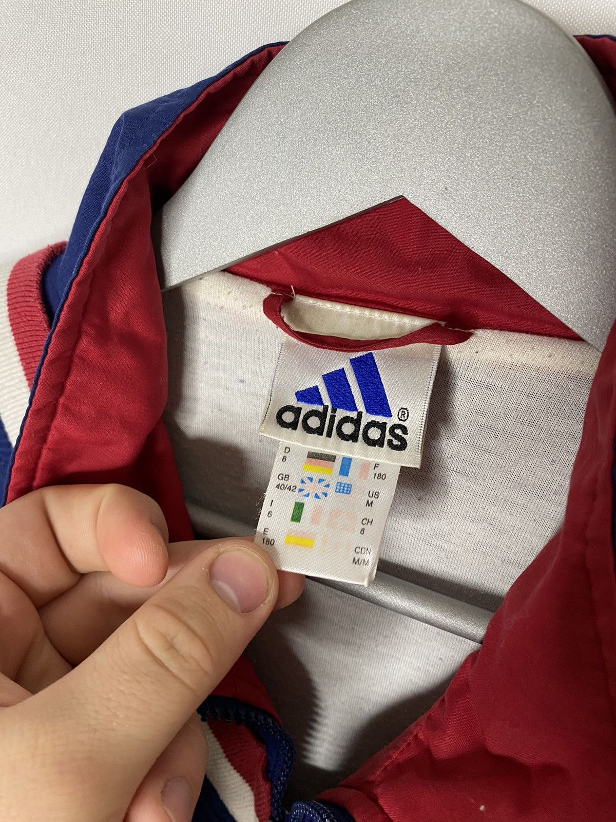 Adidas × Vintage 🚀Vintage Adidas Originals Big Logo Full Zip Jacket 🚀 Size US M / EU 48-50 / 2 - 10 Thumbnail