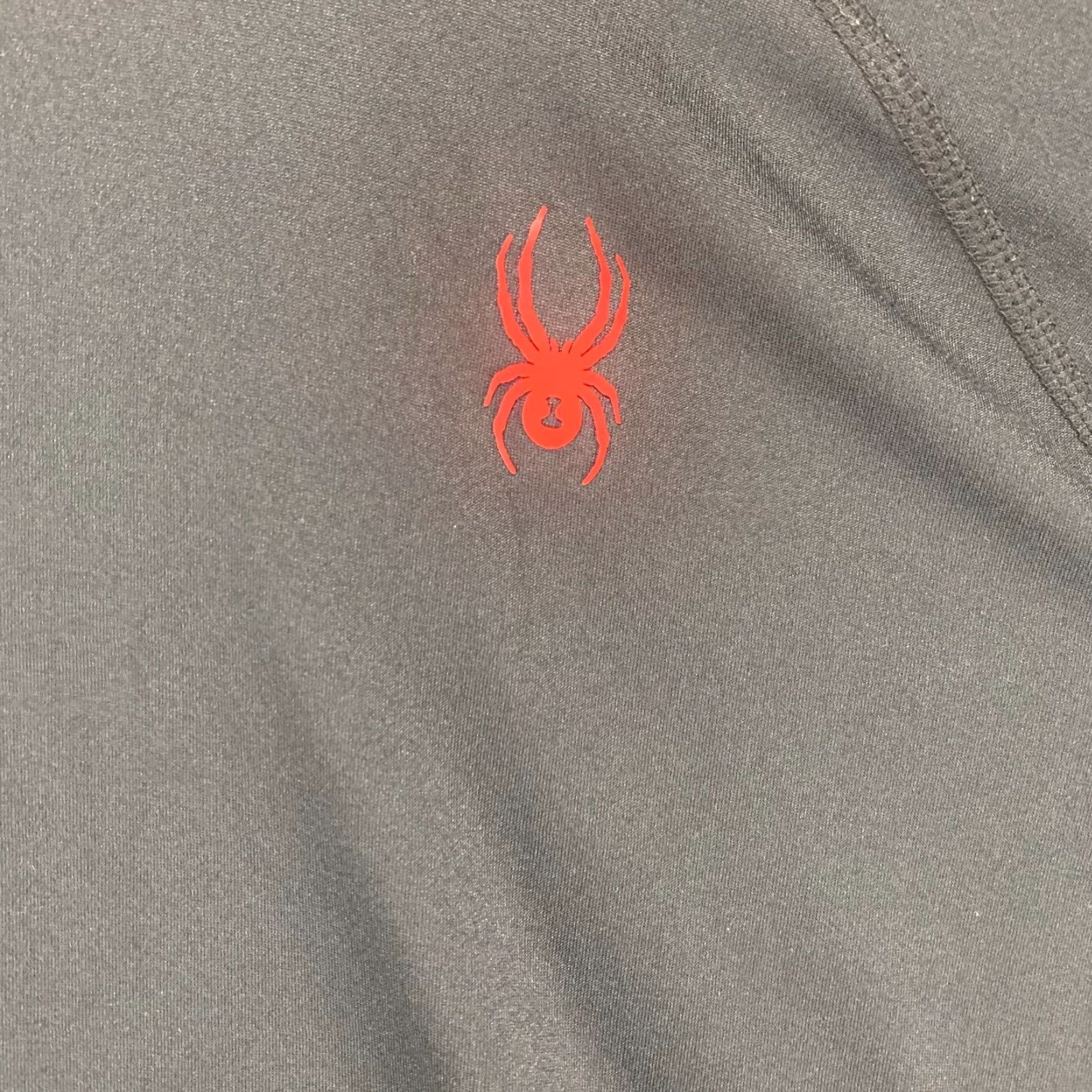Spyder Spyder Shirt Mens XL Black Long Sleeve Active Stretch Performance Pullover ProwB Size US XL / EU 56 / 4 - 7 Thumbnail