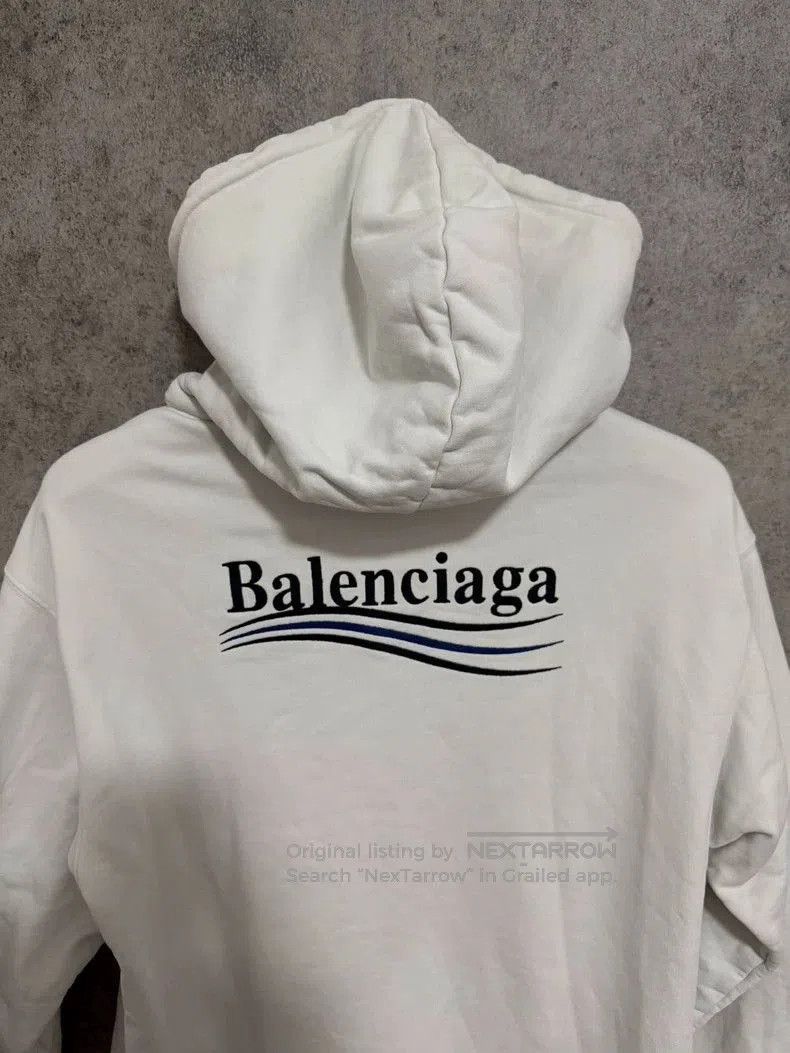 Balenciaga Balenciaga Coke Wave Embroidered Hoodie. Size US XS / EU 42 / 0 - 6 Thumbnail