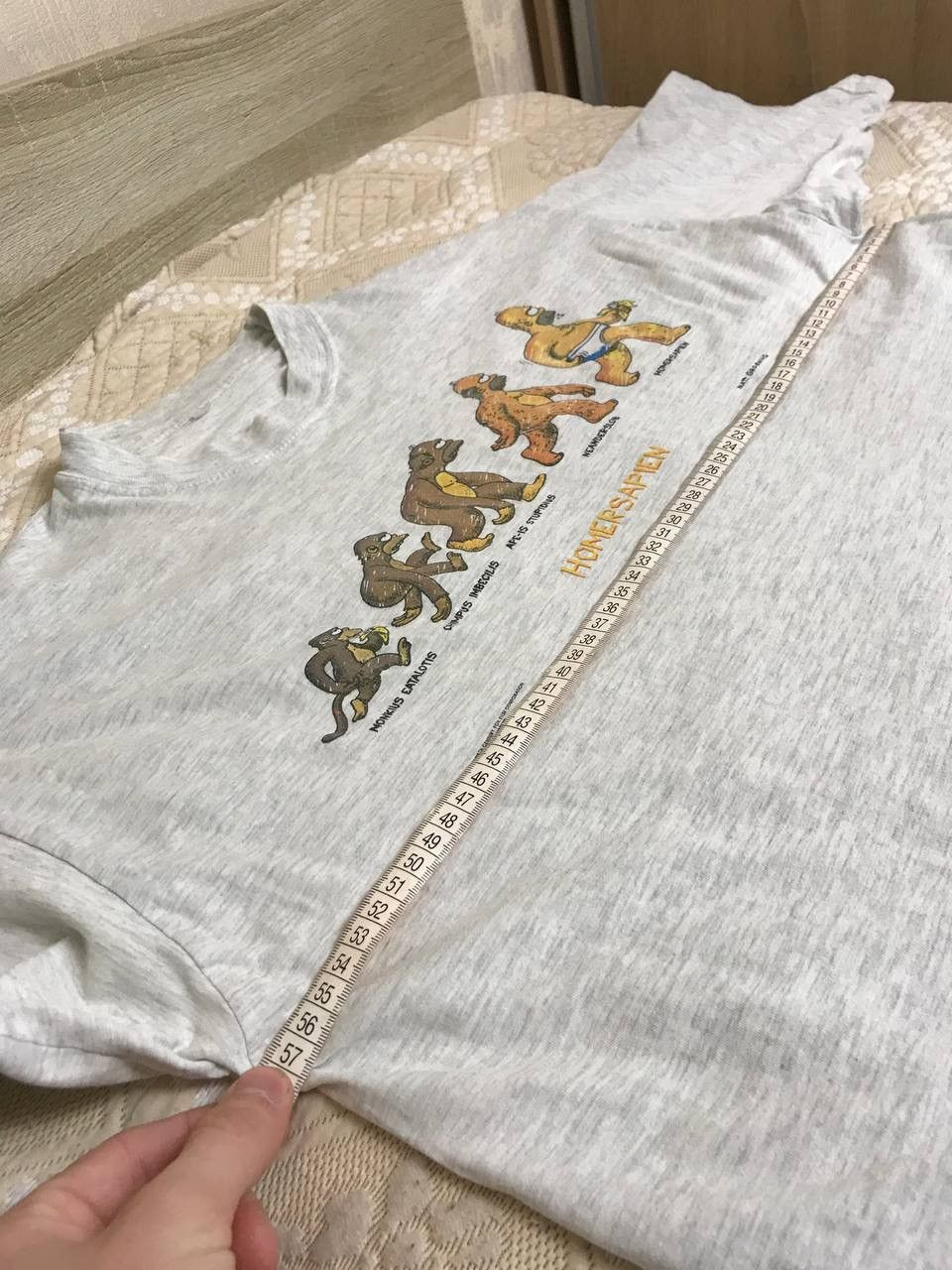 Cartoon Network 🔥 1996 The Simpsons Homer Homersapien T Shirt Cartoon Movie Size US L / EU 52-54 / 3 - 10 Thumbnail