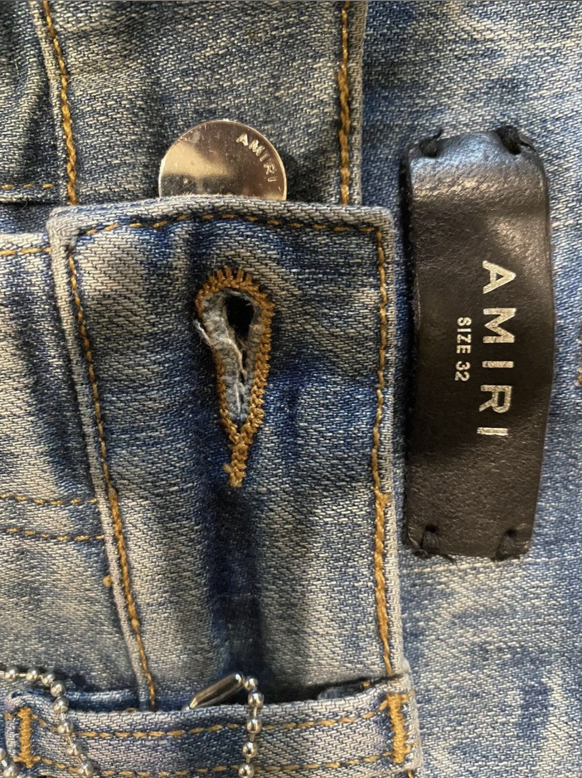 Amiri Amiri mx1 jeans Size US 32 / EU 48 - 8 Thumbnail