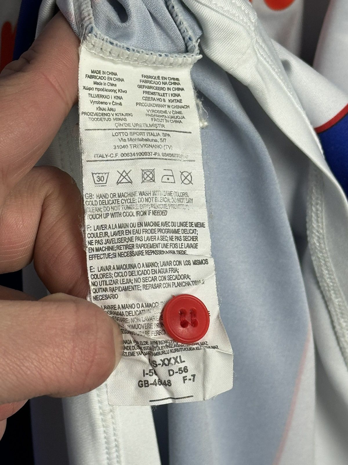 Lotto Sport 3XL Queens Park Rangers 13/14 Home Football Jersey Size US XXL / EU 58 / 5 - 12 Thumbnail