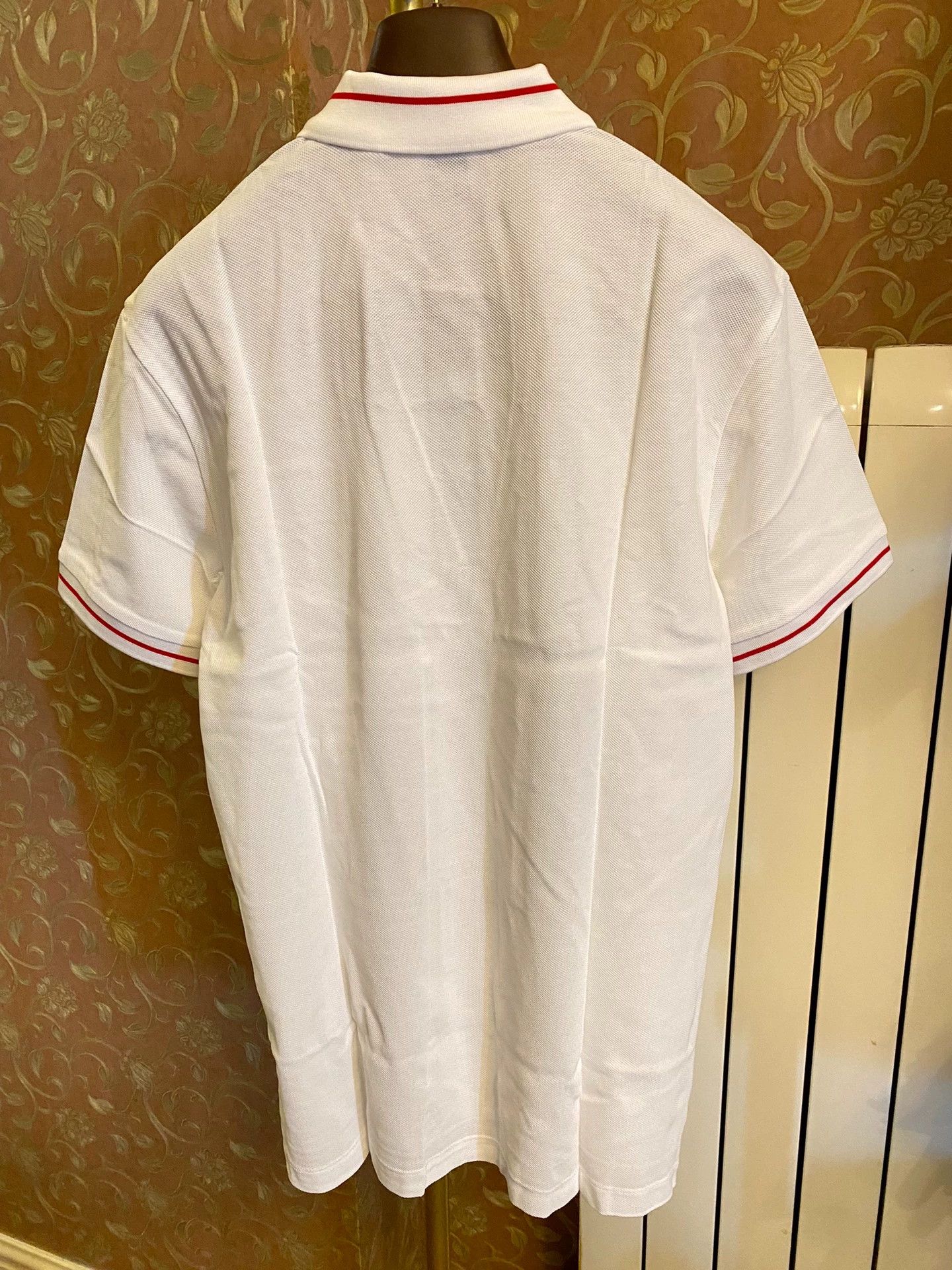 Burberry Burberry TB Placket Short Sleeve Polo Shirt XL Size US XL / EU 56 / 4 - 5 Thumbnail