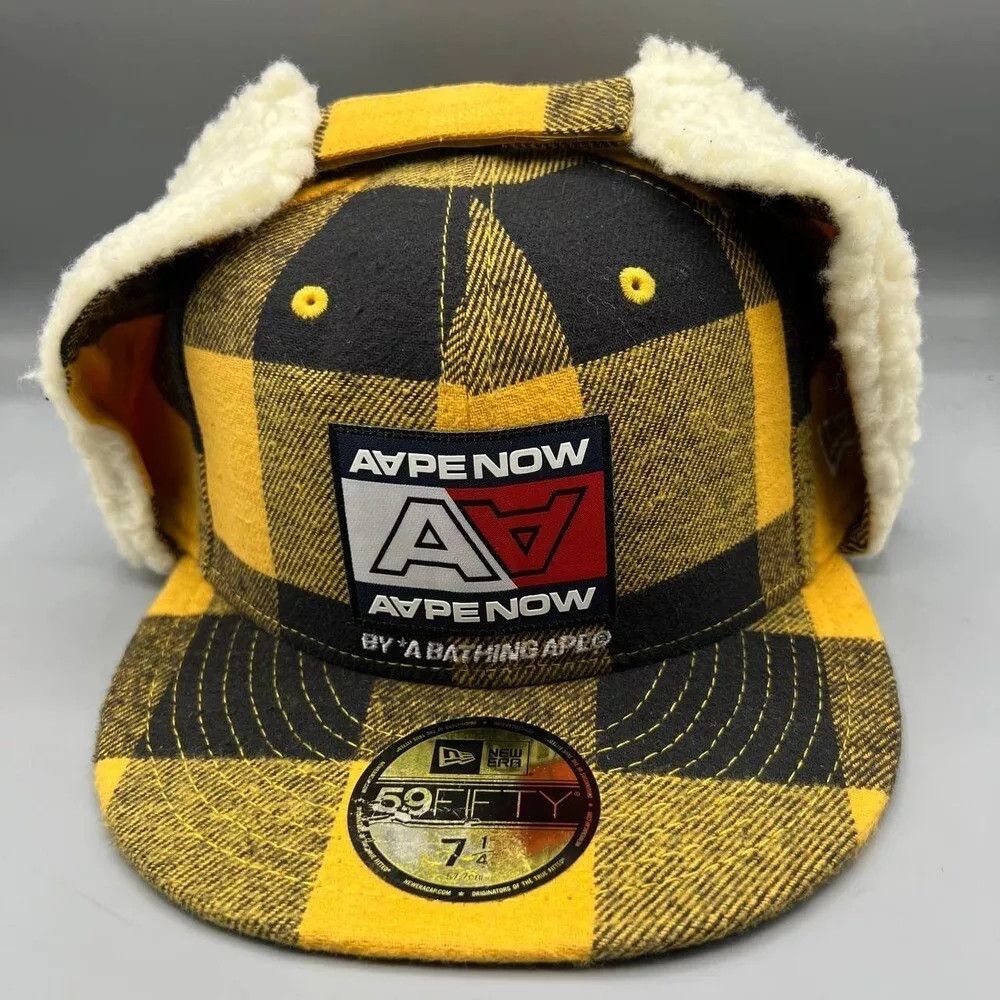 Bape New Era Fitted Hat | Grailed