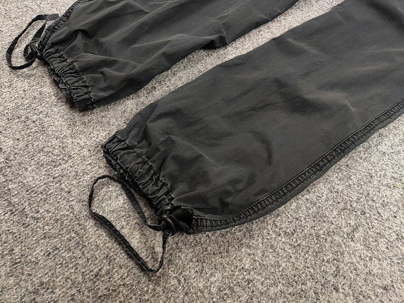 Japanese Brand Vintage 90's Japan Style Parachute Black Faded Cargo Pants Size US 30 / EU 46 - 6 Thumbnail