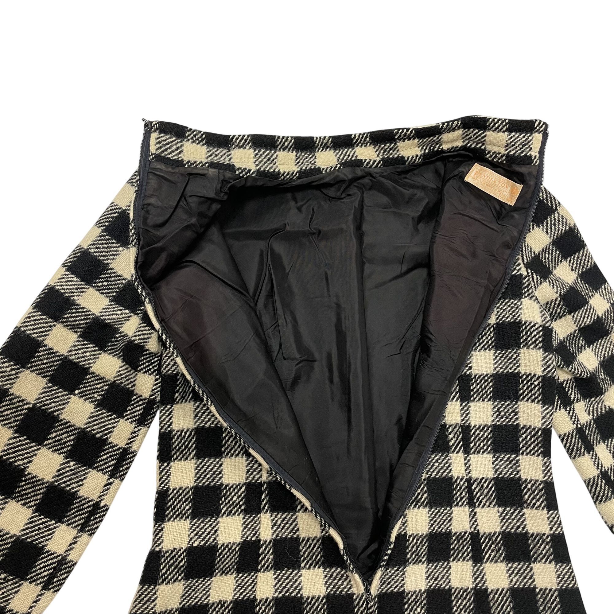 Pendleton Vtg Pendleton MOD CHECK Long Sleeve Wool Tweed Dress Size XL / US 12-14 / IT 48-50 - 11 Thumbnail