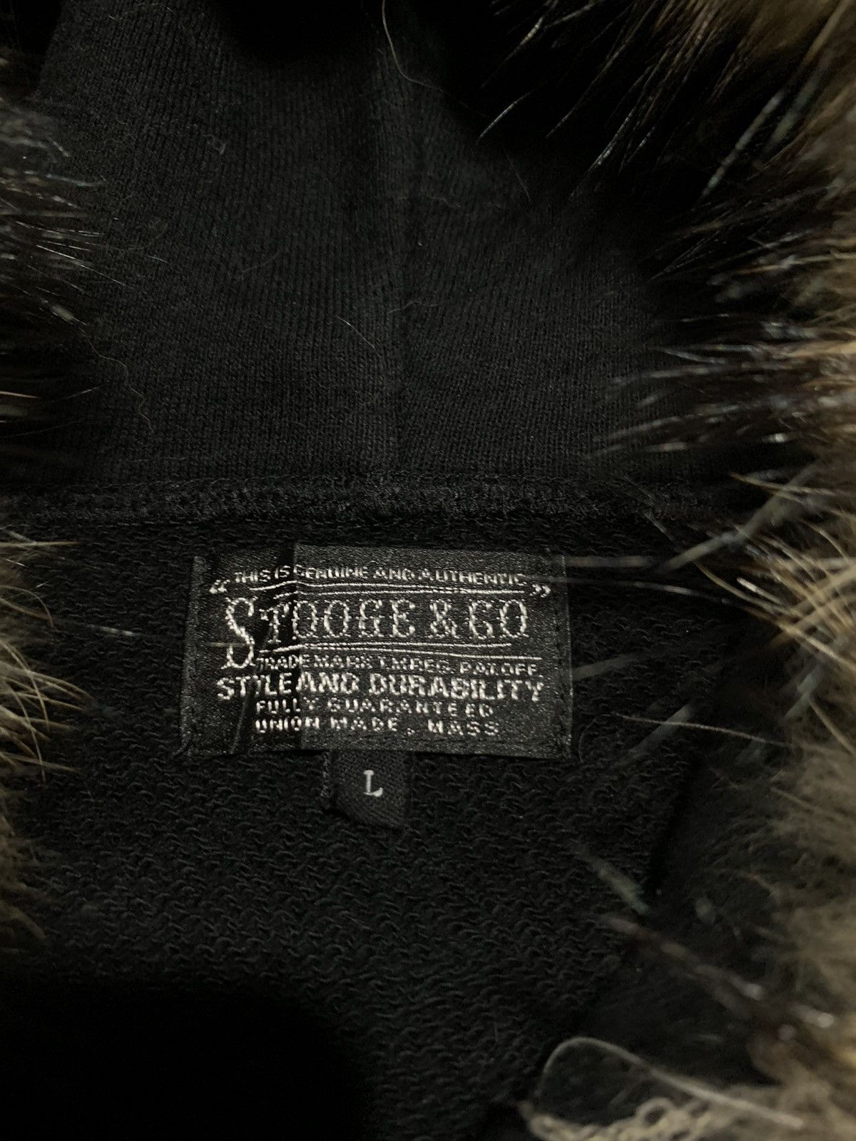 If Six Was Nine × Japanese Brand × Le Grande Bleu (L.G.B.) Stooge & co japan praying mary fur hoodie LGB style Size US L / EU 52-54 / 3 - 7 Thumbnail
