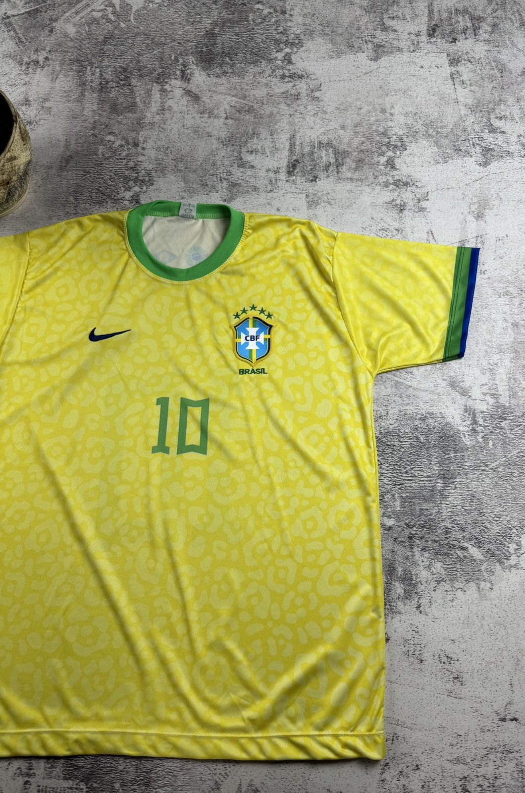 Vintage BRASIL Away National Football Blokecore Tee T Shirt Jersey Size US L / EU 52-54 / 3 - 5 Thumbnail