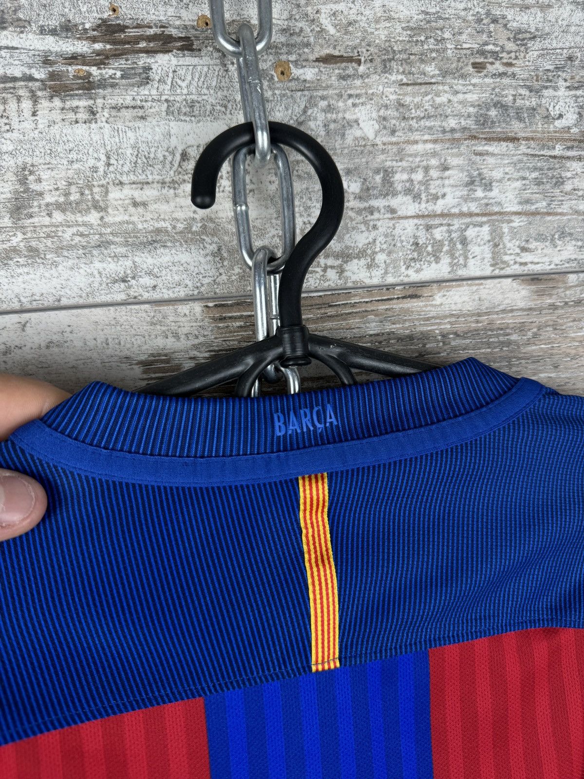 Nike Mens Vintage Nike FC Barcelona T-shirt soccer jersey y2k Size US M / EU 48-50 / 2 - 14 Thumbnail
