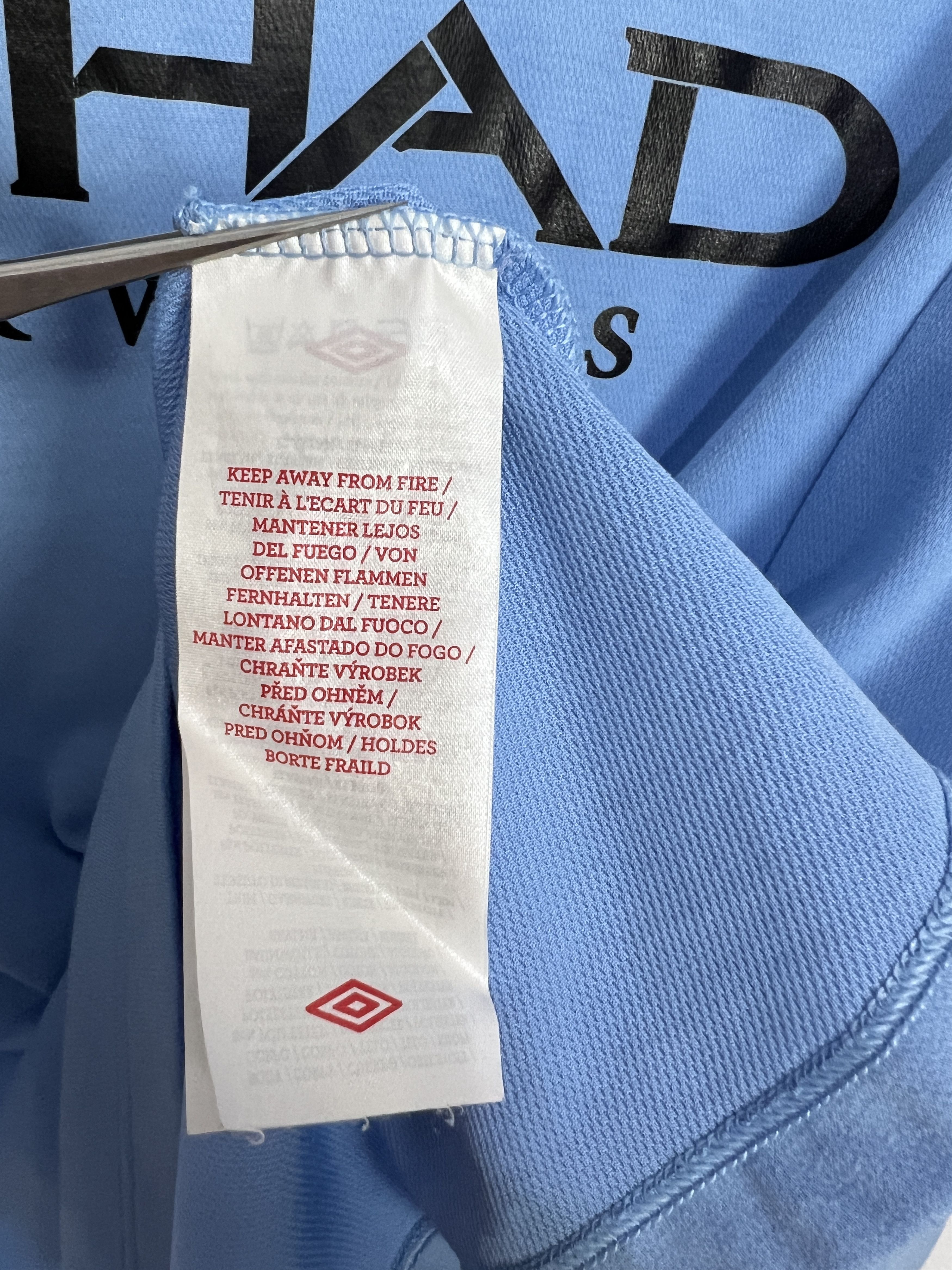 Umbro Manchester City Home football shirt 2012 #11 U21 Nike Size US M / EU 48-50 / 2 - 6 Thumbnail