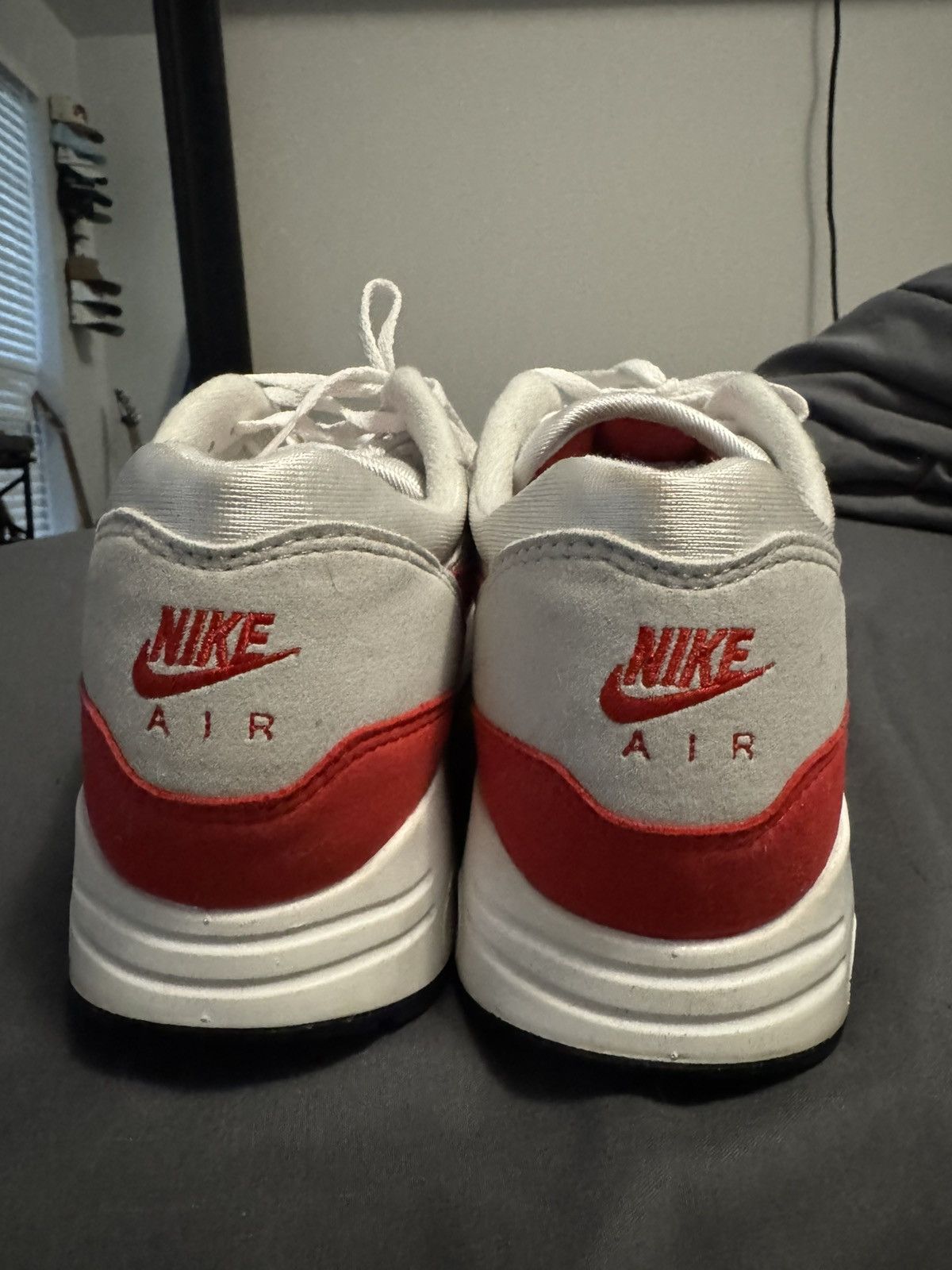 Nike Anniversary red big bubble air max 1 Size US 9 / EU 42 - 4 Thumbnail