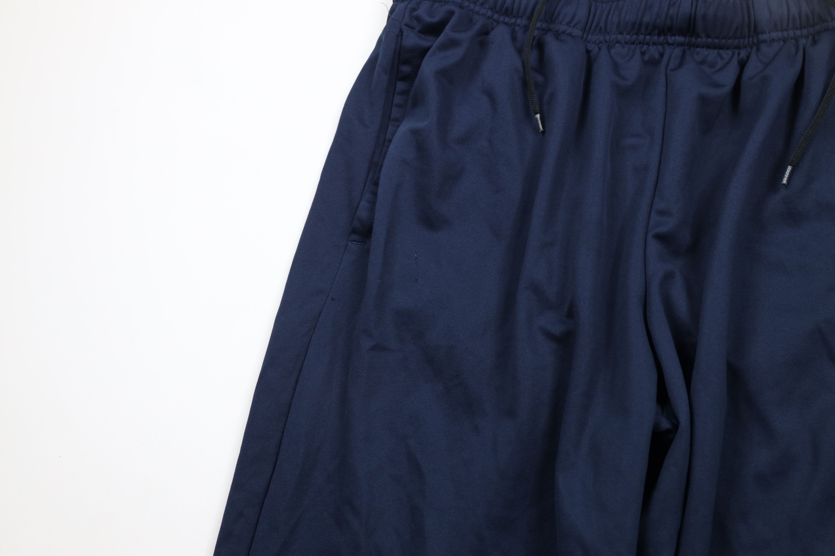 Nike Vintage Nike Scott Mini Swoosh Wide Leg Sweatpants Blue Size US 38 / EU 54 - 6 Thumbnail
