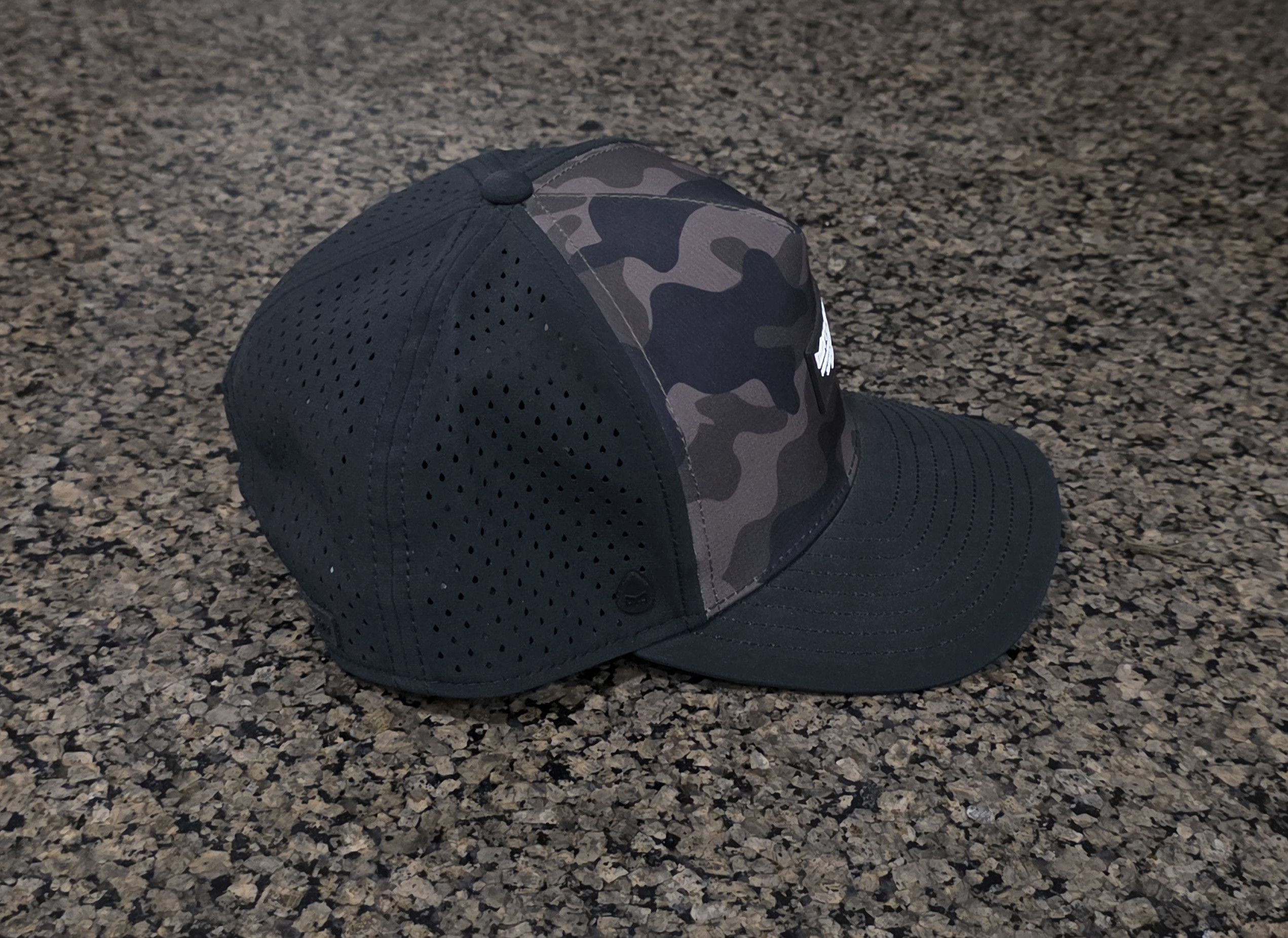 melin Melin Hydro Odyssey Brick Olive Camo Midnight Snapback 58cm Size ONE SIZE - 7 Thumbnail