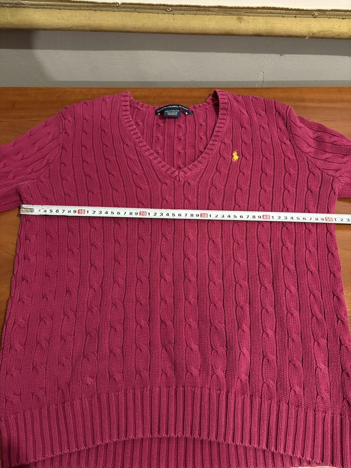 Ralph Lauren Sport Ralph Lauren Sport Cable-Knit Jumper & Sweater Men’s Pink XL Size XL / US 12-14 / IT 48-50 - 12 Thumbnail