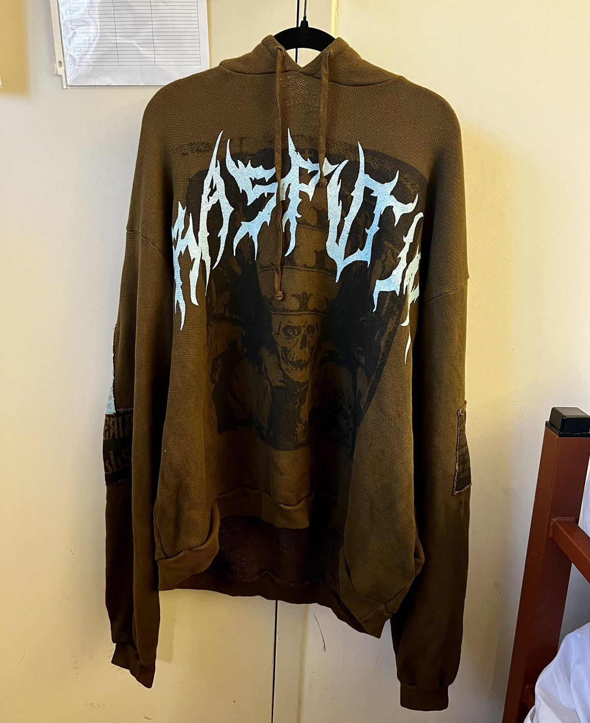 image of Siberia Hills Rasputin Hoodie in Brown, Men's (Size XL)