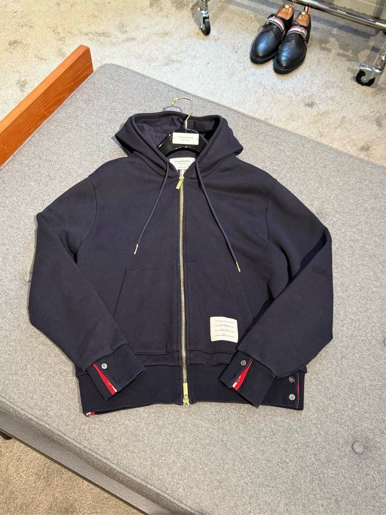 Thom Browne Thom Browne Classic zipper hoodie 2503-Nextarrow Size US S / EU 44-46 / 1 - 3 Thumbnail