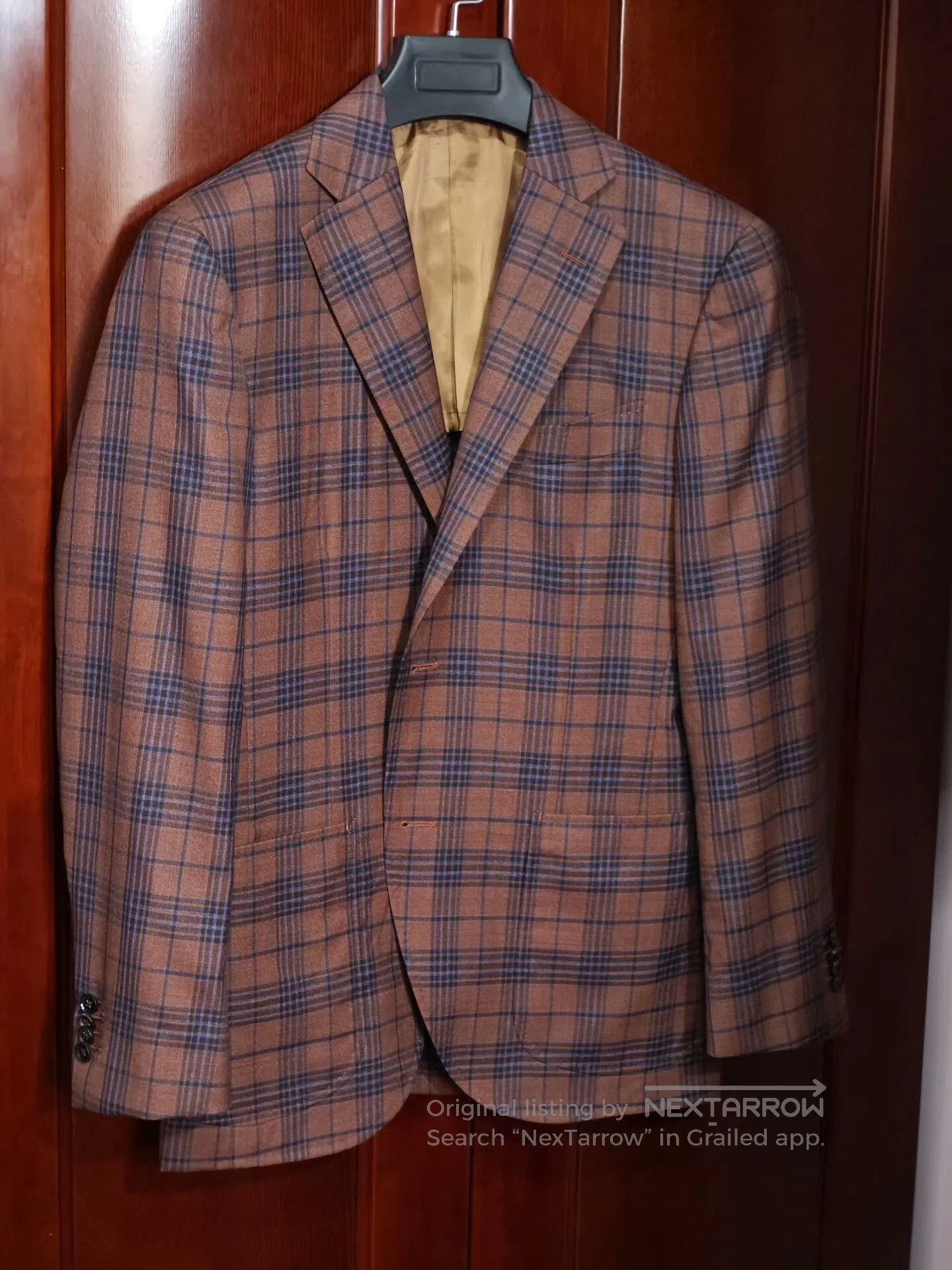 Italian Wool Blend Custom Suit.
