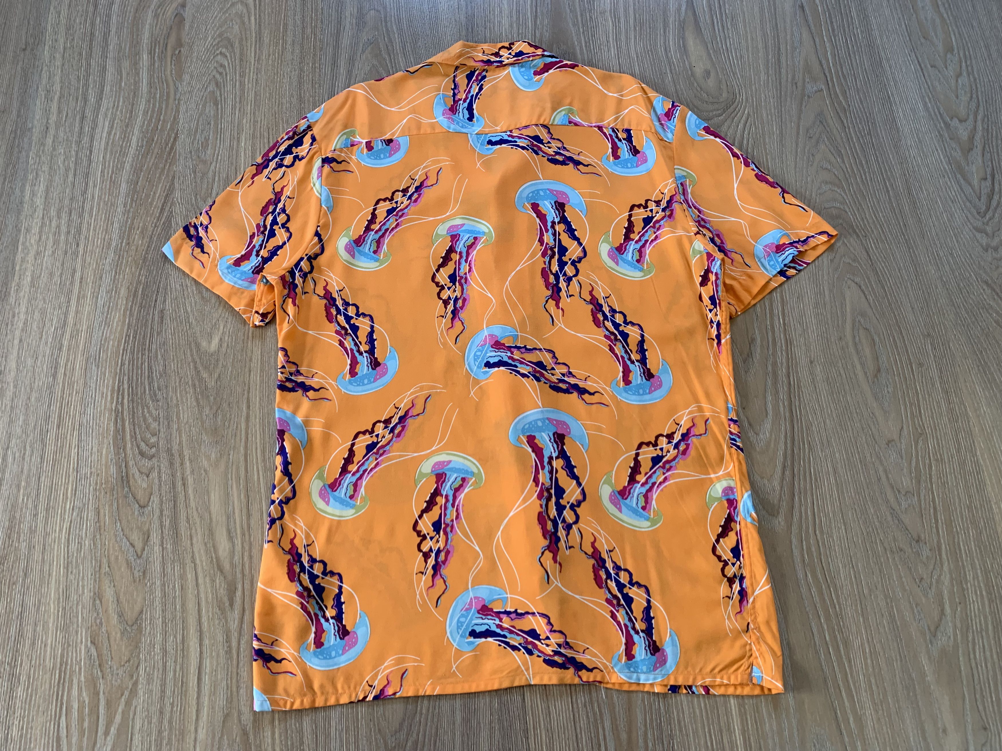 Primark Primark Relaxed Fit Printed Hawaiian Shirt Size US M / EU 48-50 / 2 - 3 Thumbnail