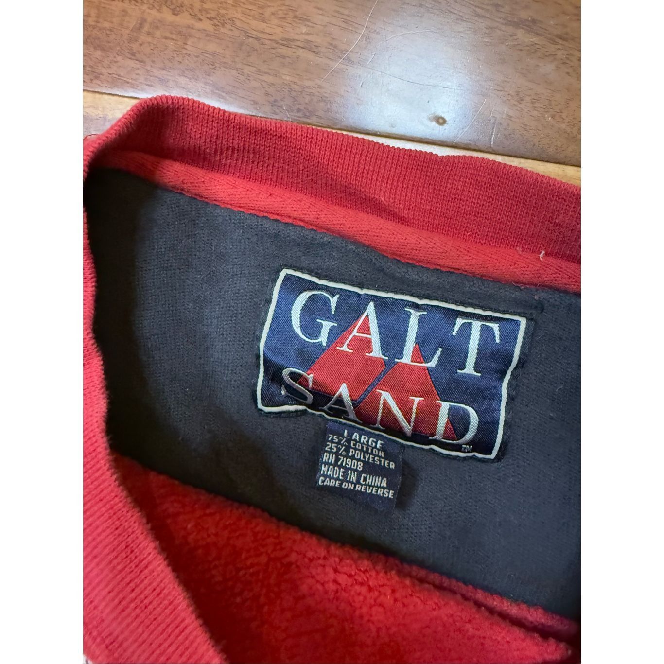 Vintage Size L - vintage 1990s Wisconsin Badgers Galt Sand Crewneck Size US L / EU 52-54 / 3 - 5 Thumbnail