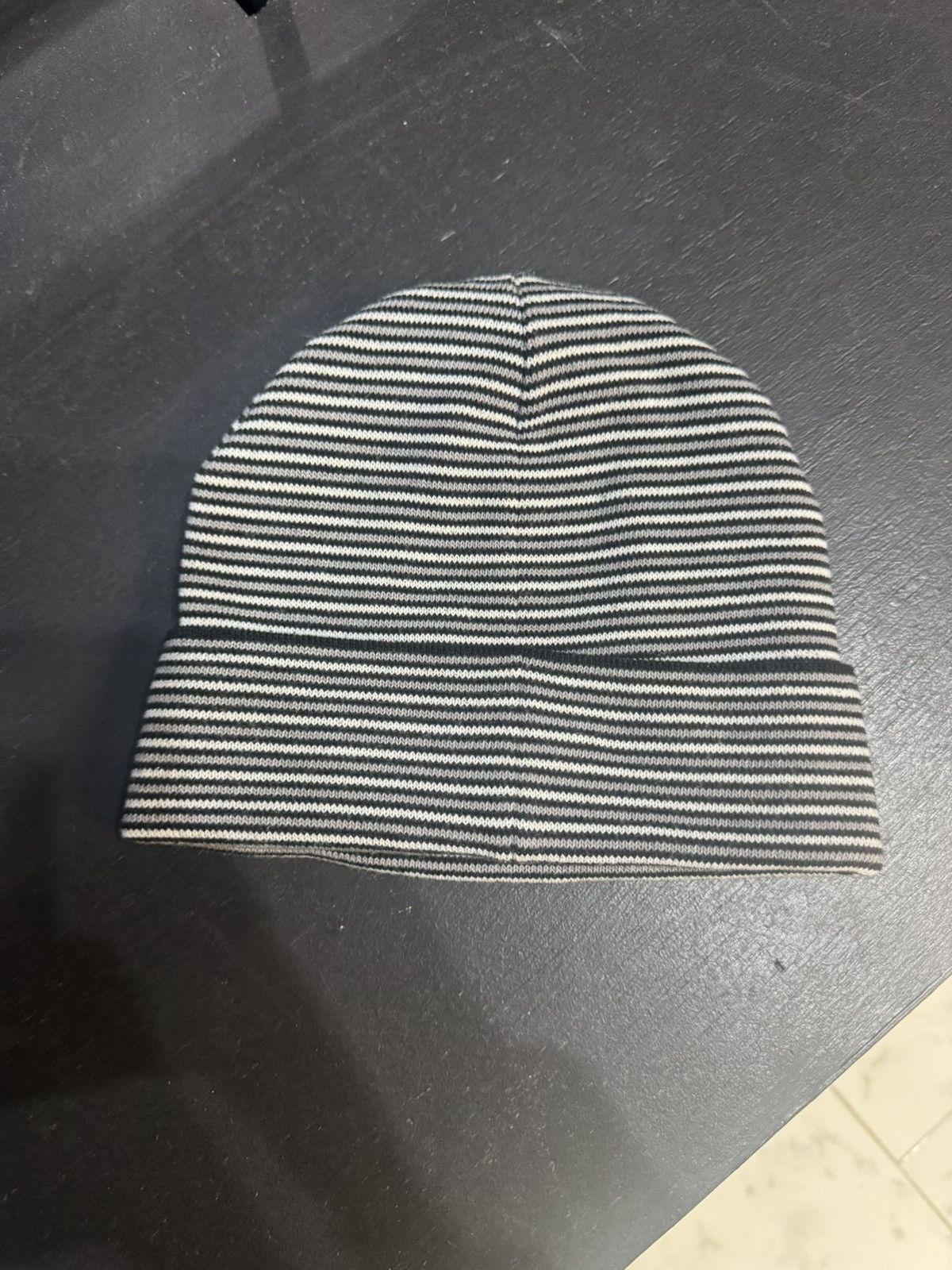 Burton Grey Striped Burton Beanie Size ONE SIZE - 3 Thumbnail