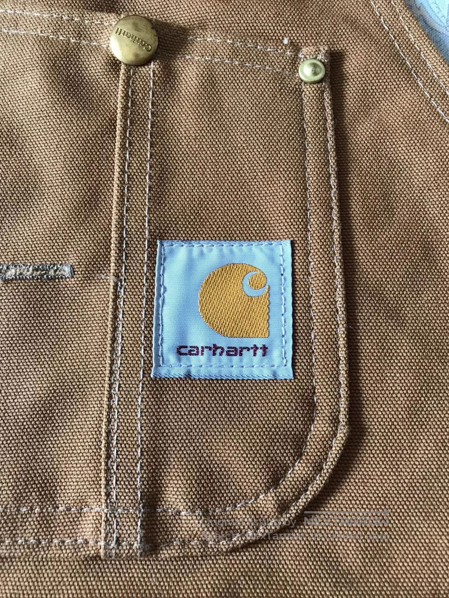Carhartt Carhartt R01 Brown Overalls W38L30. Size US 38 / EU 54 - 5 Thumbnail