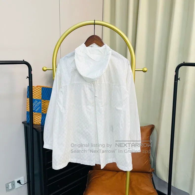 Gucci Gucci White zipper full-print sunscreen jacket Size XS / US 0-2 / IT 36-38 - 3 Thumbnail