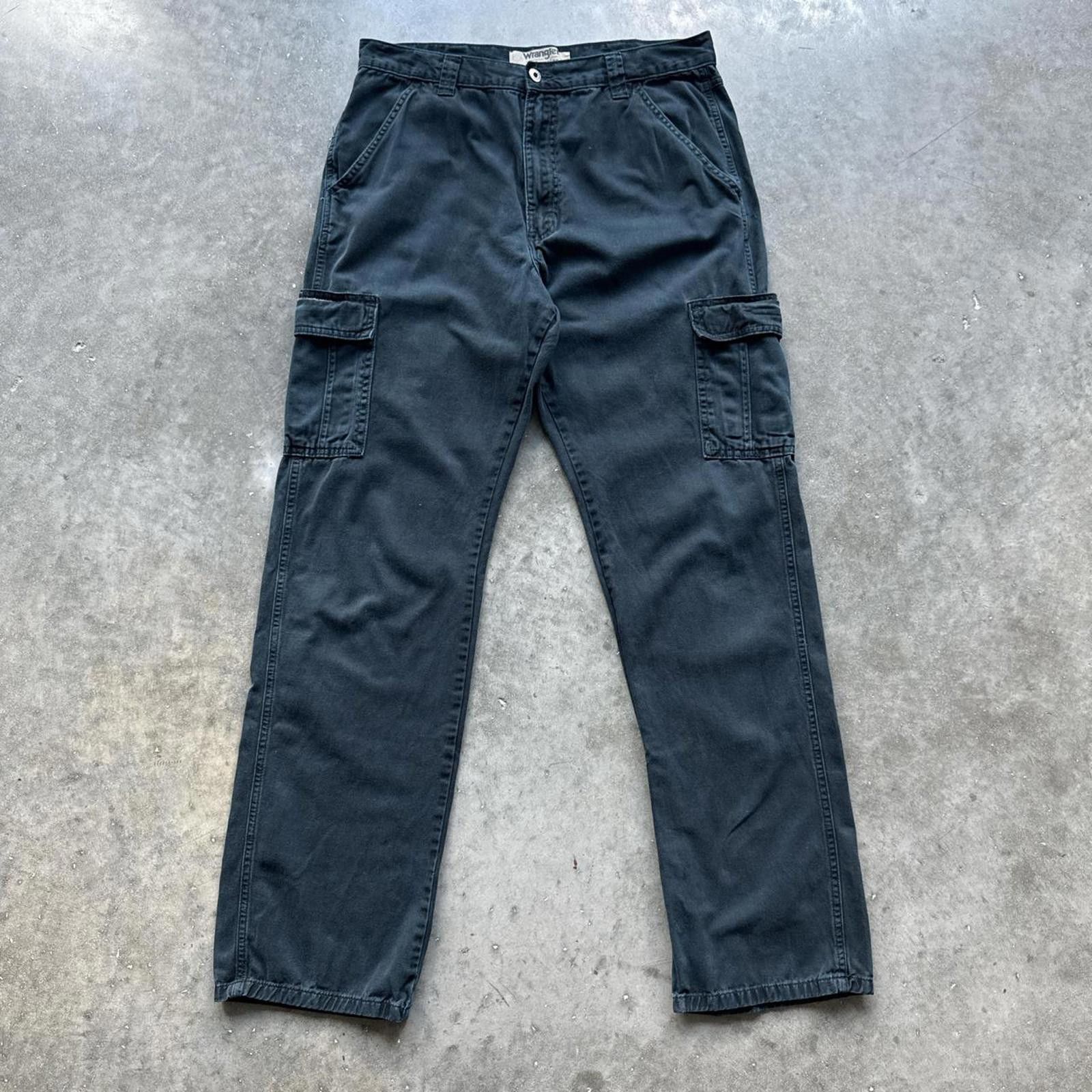 Wrangler Black Wrangler utility cargo pants #skater Size US 34 / EU 50 - 1 Thumbnail
