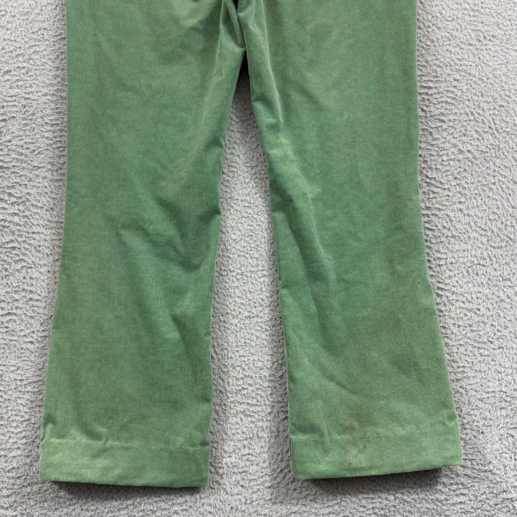 Vintage VINTAGE Chico's Pants Womens 1 Green Corduroy Straight Casual 34x28 Chino Stretch Boyfriend Fit Womens Size 25" / US 0 / IT 36 - 6 Thumbnail