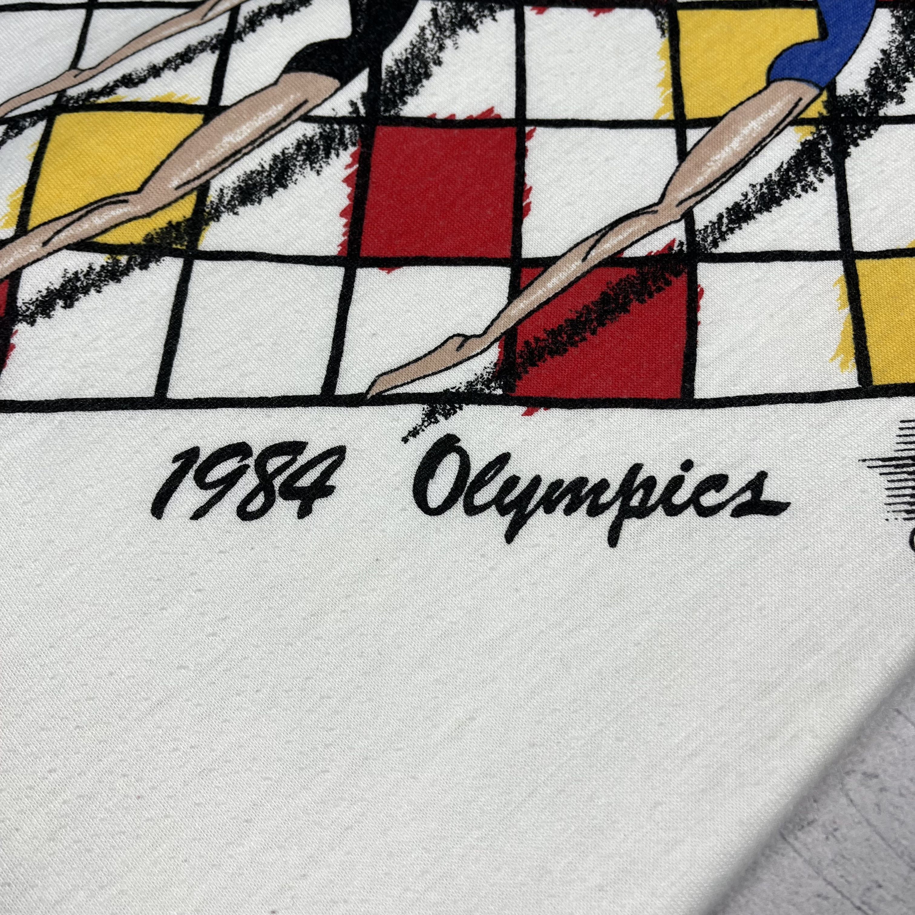 Levi's Vintage Levis Olympic Games Tank Top Sleeveless 1984 Size M / US 6-8 / IT 42-44 - 13 Thumbnail