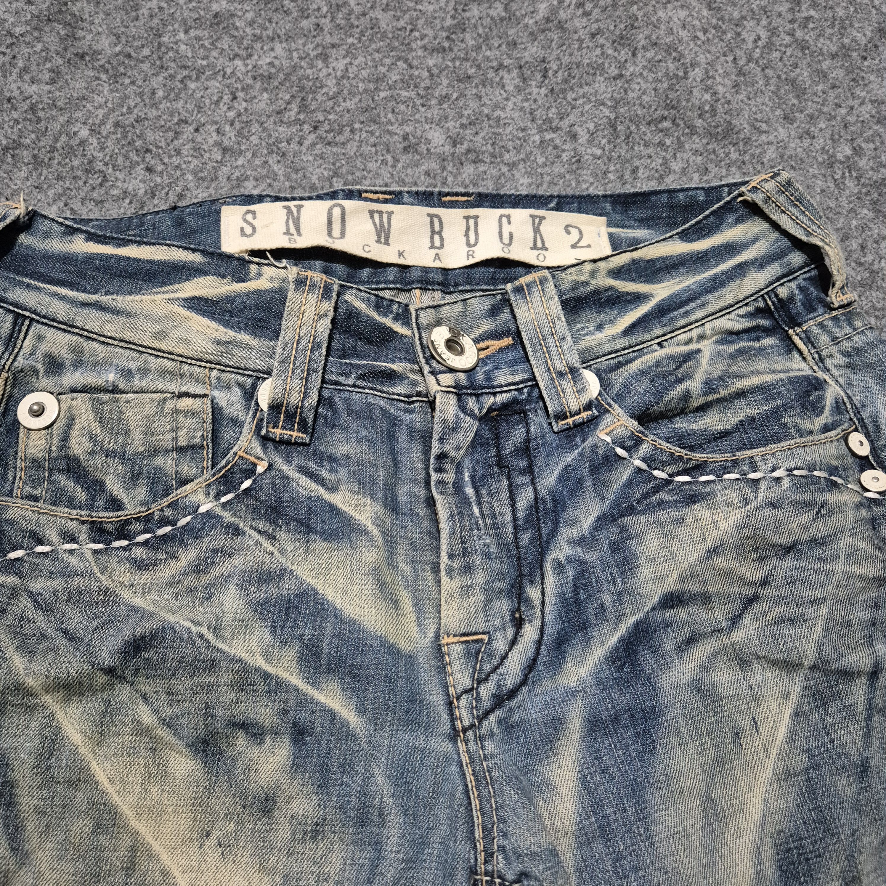 Japanese Brand Buckaroo flared denim Size US 33 - 3 Thumbnail