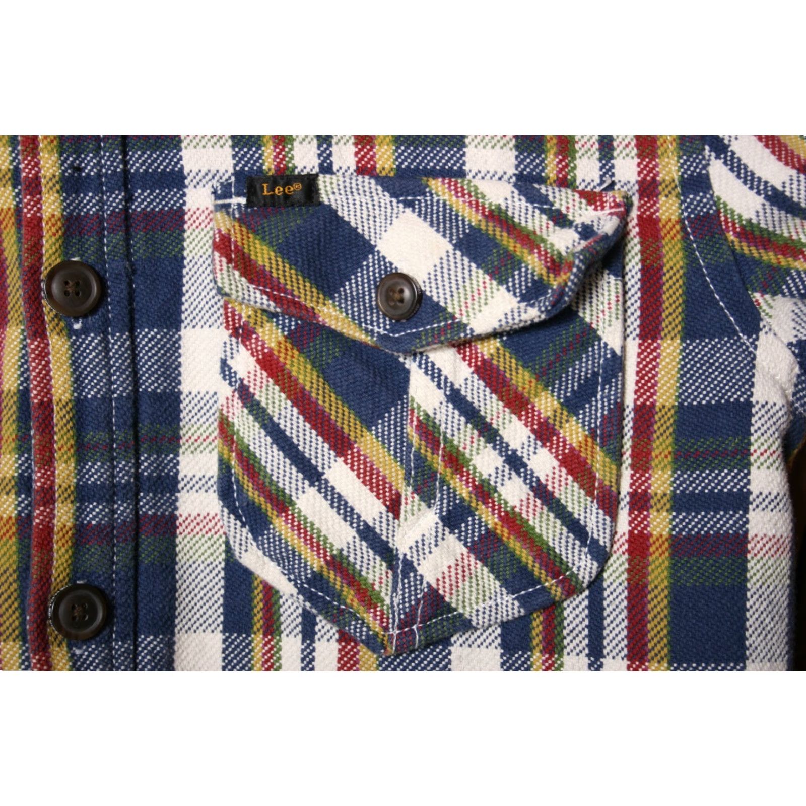 Lee VINTAGE H.D. LEE Plaid Flannel Quilt Lined Insulated Shirt Jac Women's Sz. L Jacket Shirt Size L / US 10 / IT 46 - 3 Thumbnail