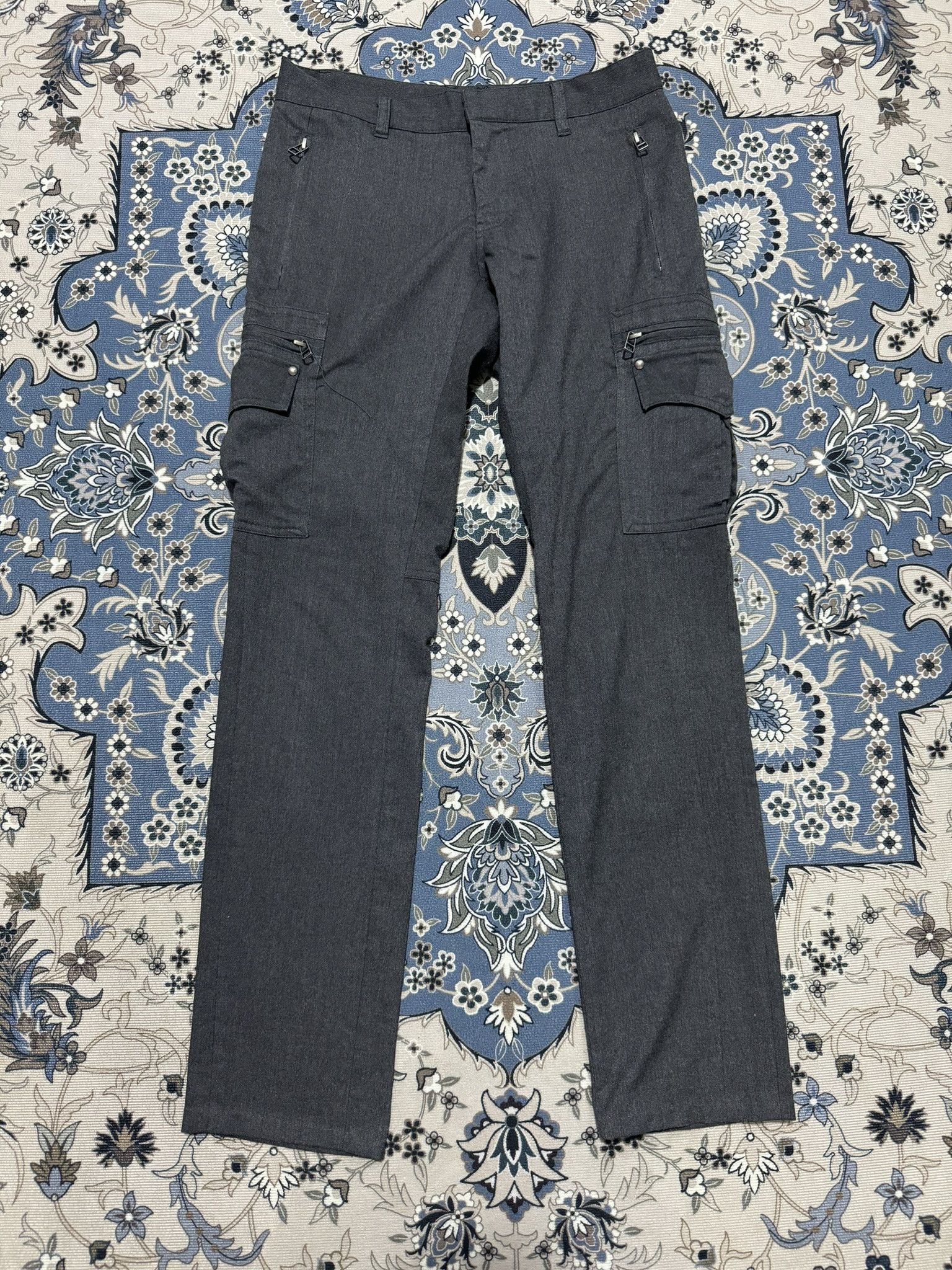 5351 POUR LES HOMMES × Beauty Beast × Issey Miyake 5351 Pour Les Hommes 6 pocket Cargo Pants Tactical Kapital Size US 29 - 1 Thumbnail