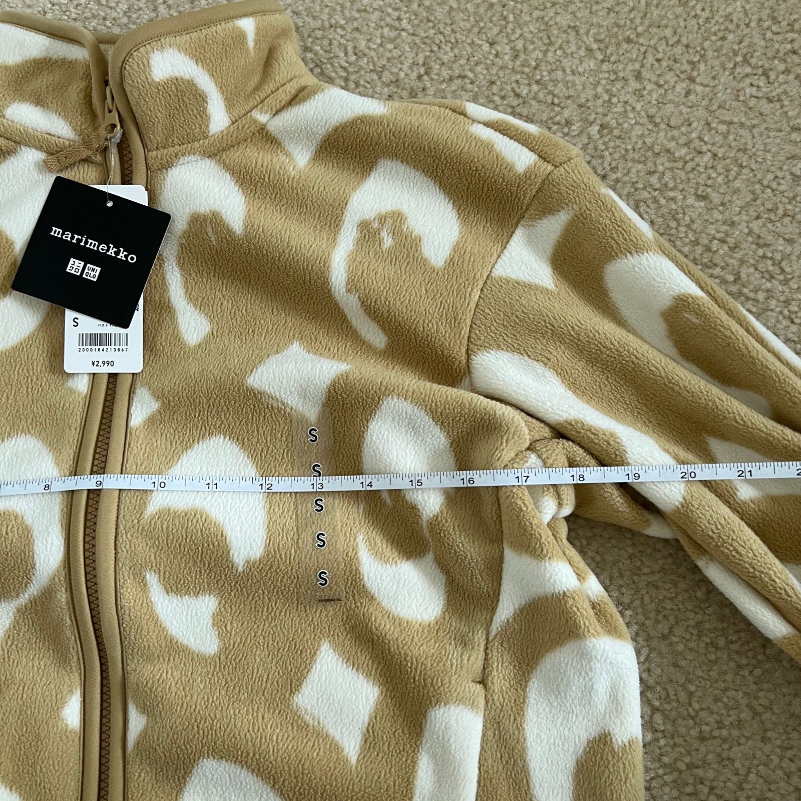 Uniqlo Marimekko x Uniqlo Tawny Owl Fleece Jacket S NWT Size S / US 4 / IT 40 - 4 Thumbnail