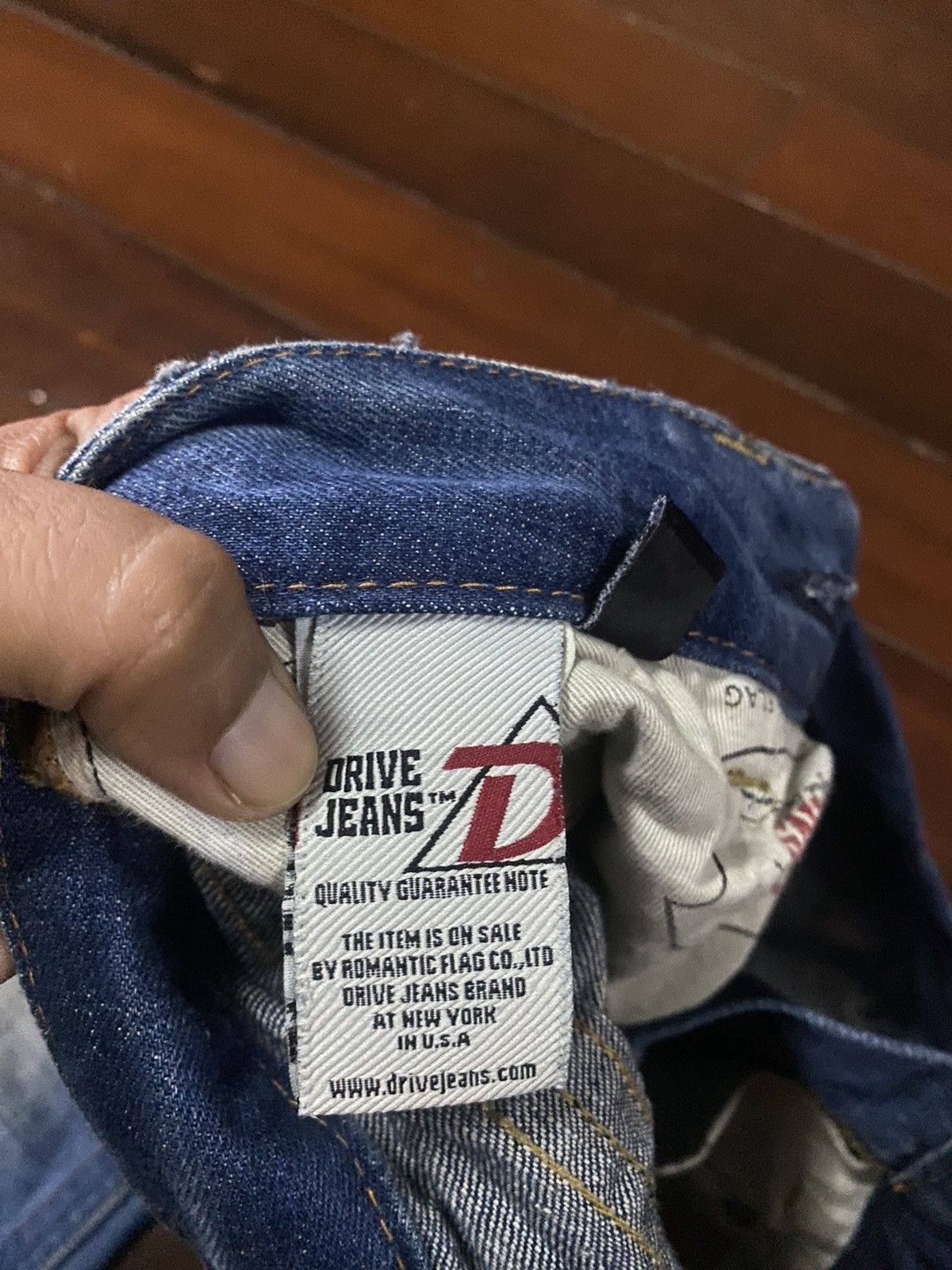 Designer FIRE DRIVE JEANS BOOT CUT WIDE LEG BAGGY Size 30" / US 8 / IT 44 - 21 Thumbnail