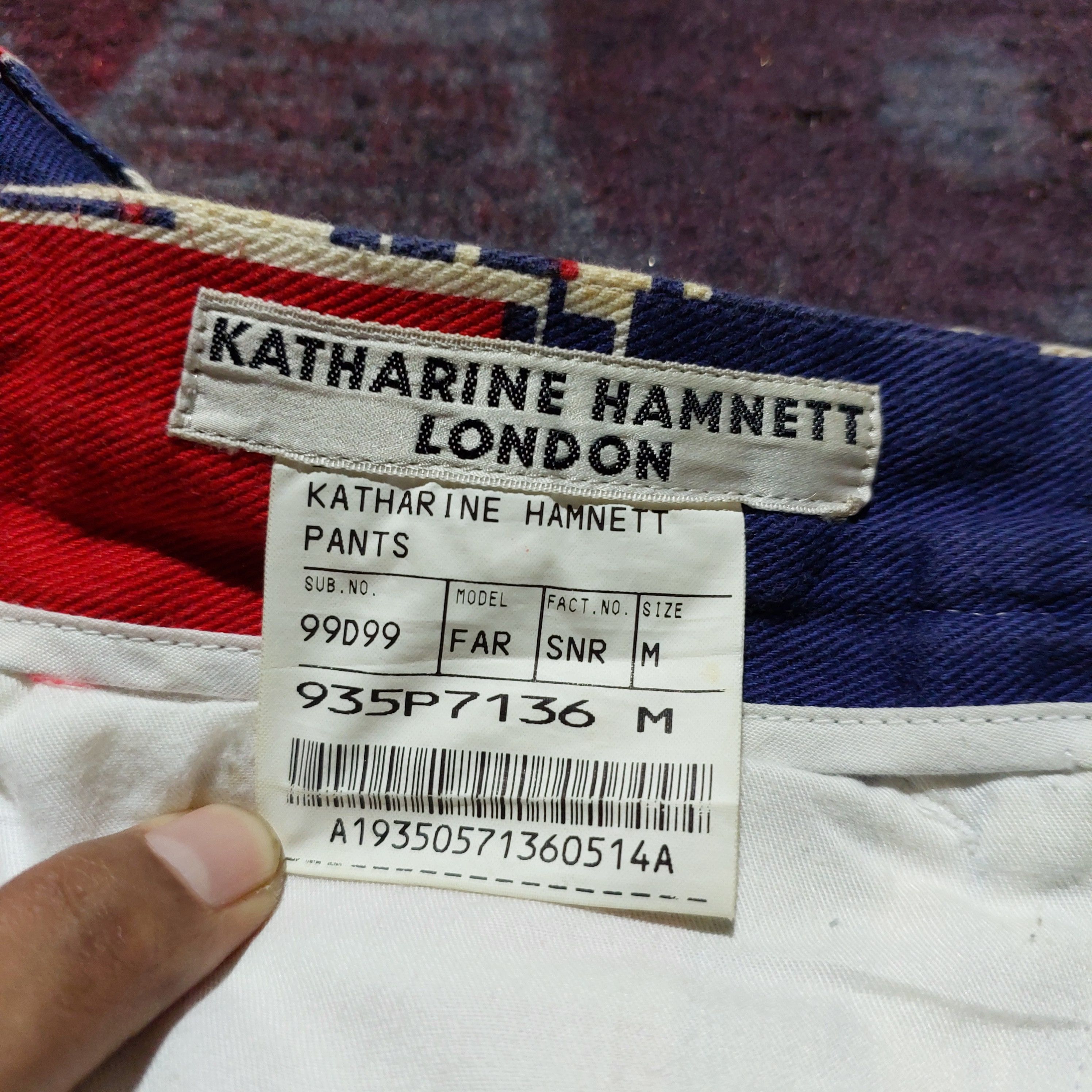 Katharine Hamnett London 2000s Katharine Hamnett London Multicolor pants Size US 29 - 7 Thumbnail