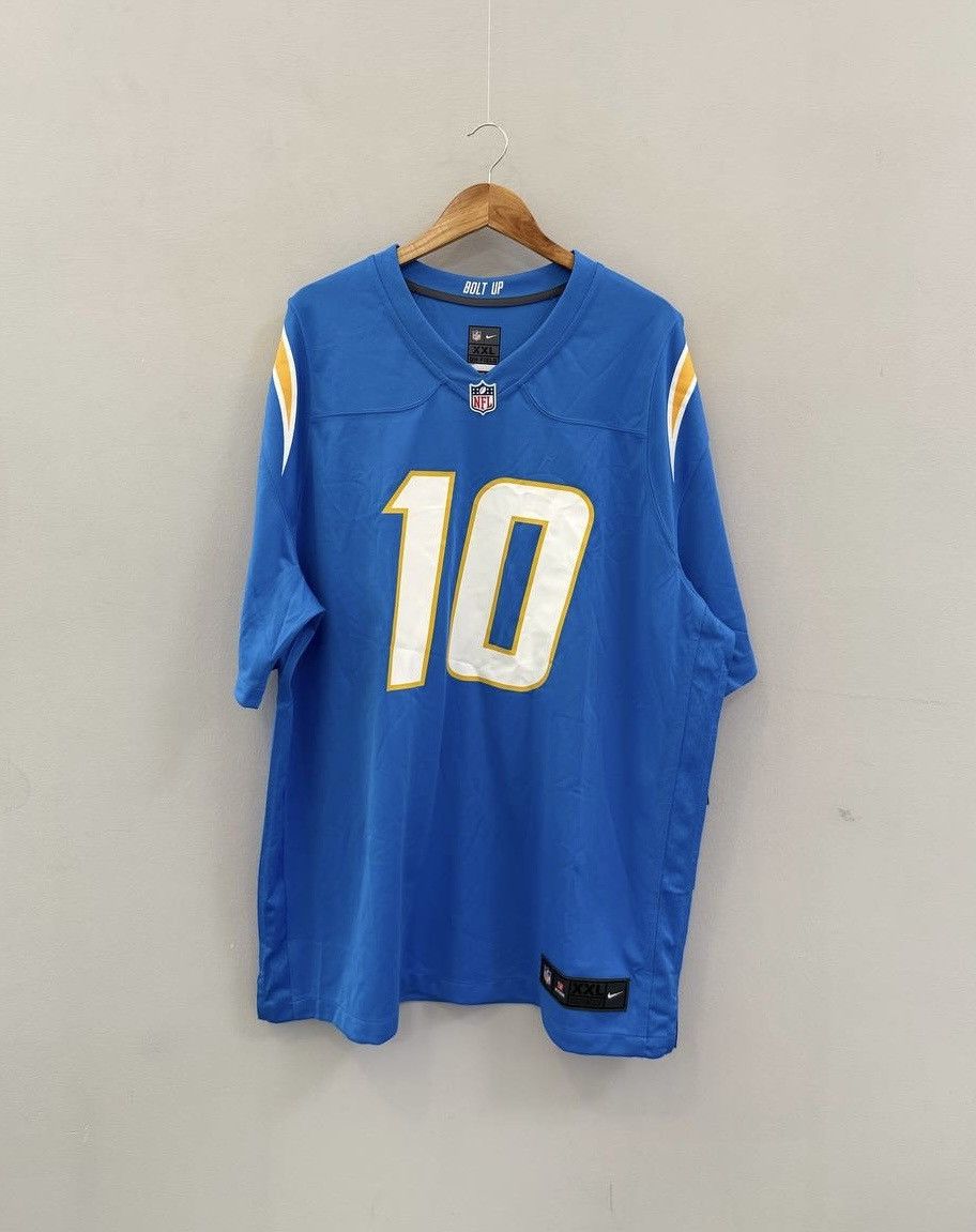 NFL Nike LA Chargers Justin Herbert Game Jersey Size US XXL / EU 58 / 5 - 1 Thumbnail