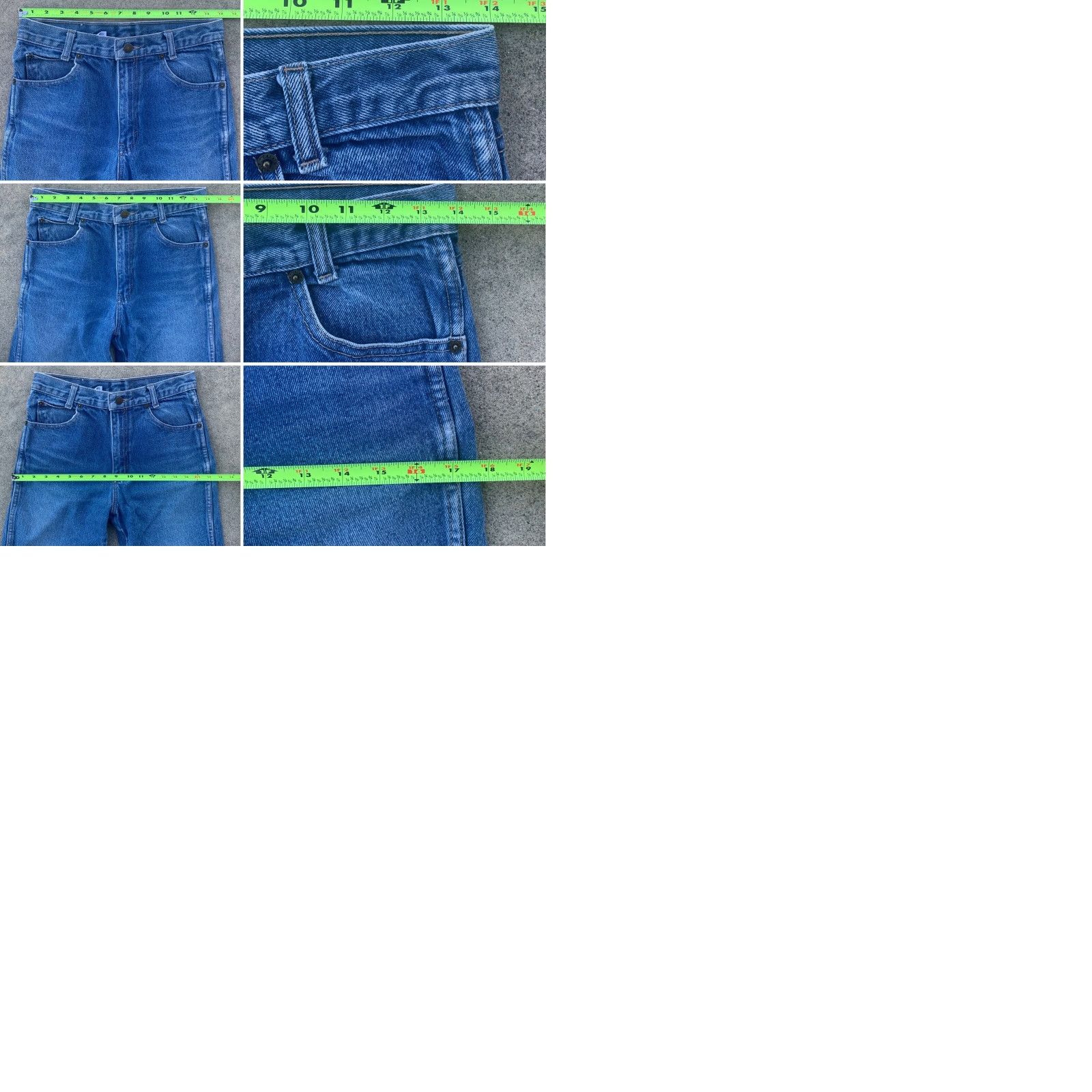 Calvin Klein VINTAGE Calvin Klein Jeans High Waist Union Label Size 28 Made In USA Denim Blue Jeans Size 28" / US 6 / IT 42 - 9 Thumbnail